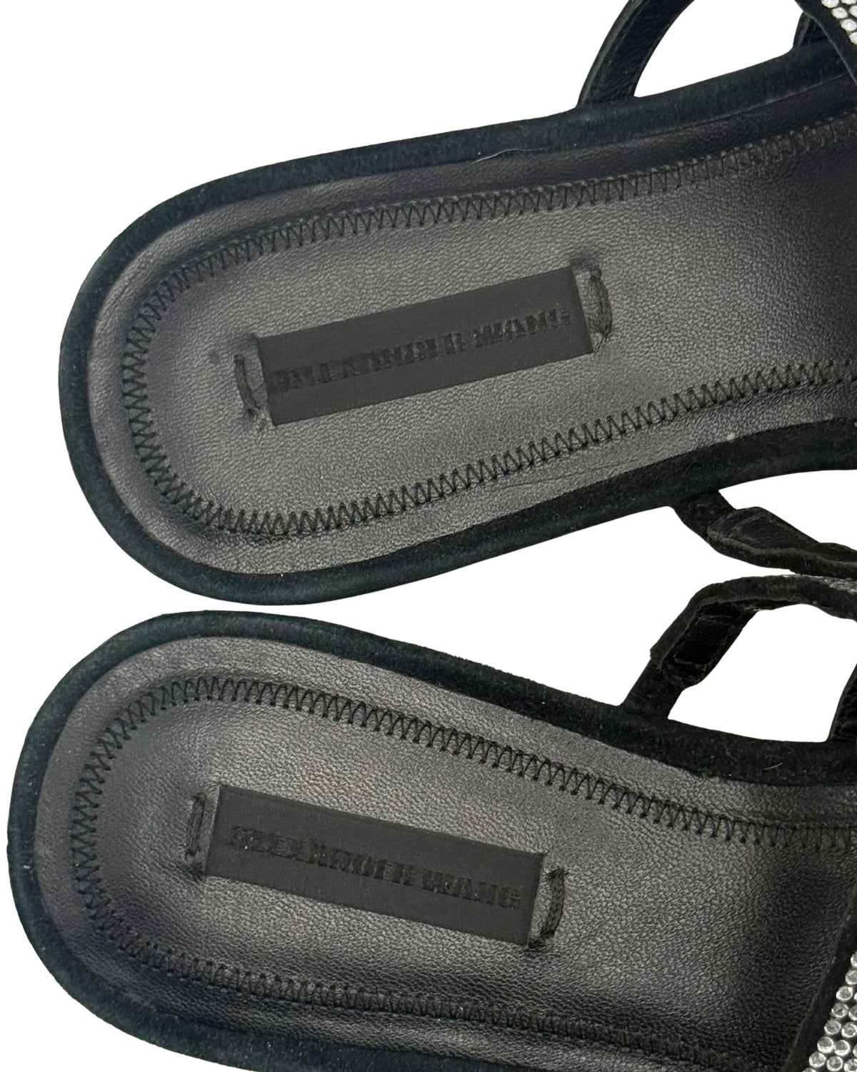 Fall 2018 Alexander Wang Crystal Sandals