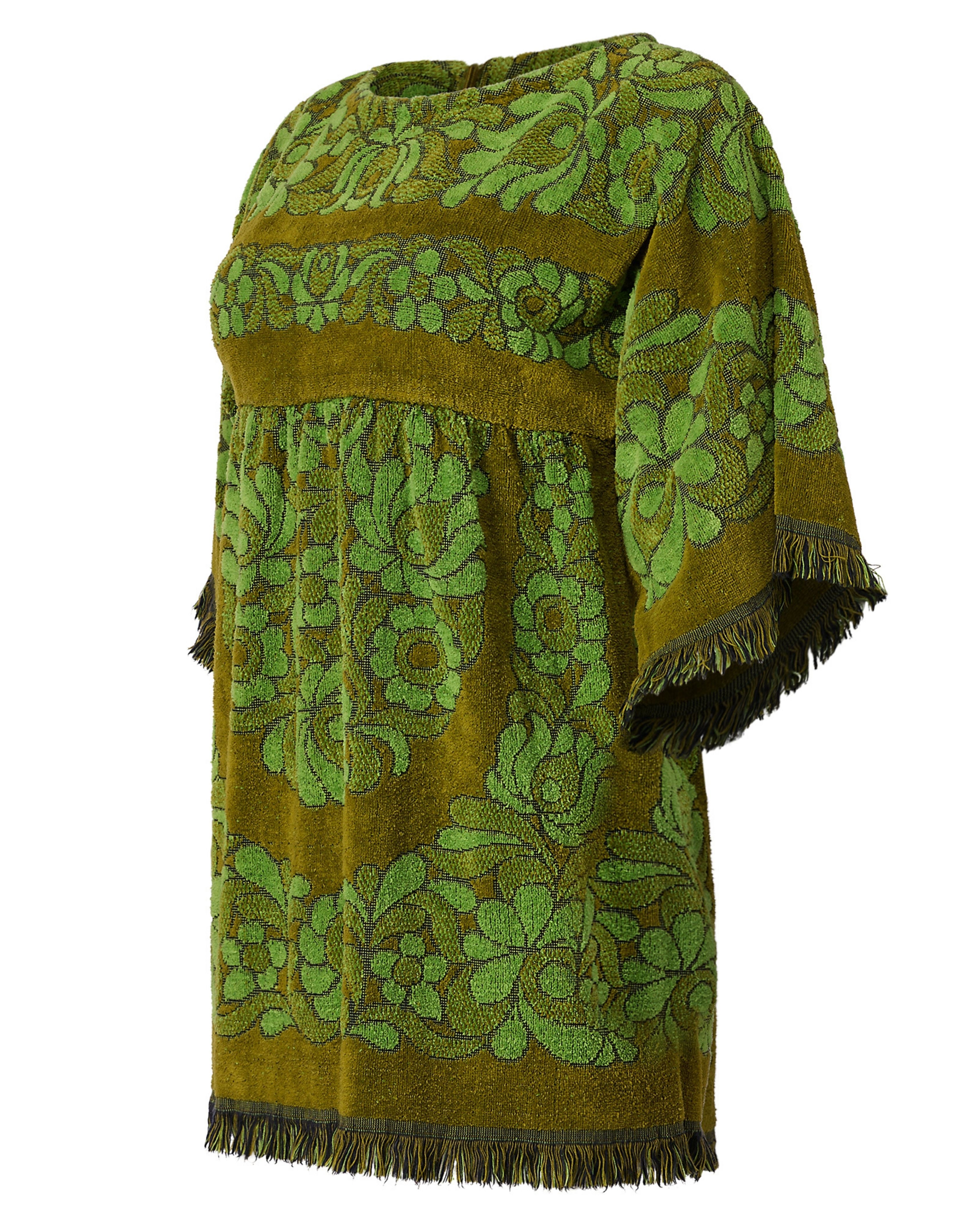 1960s/1970s Terrycloth Mini Dress
