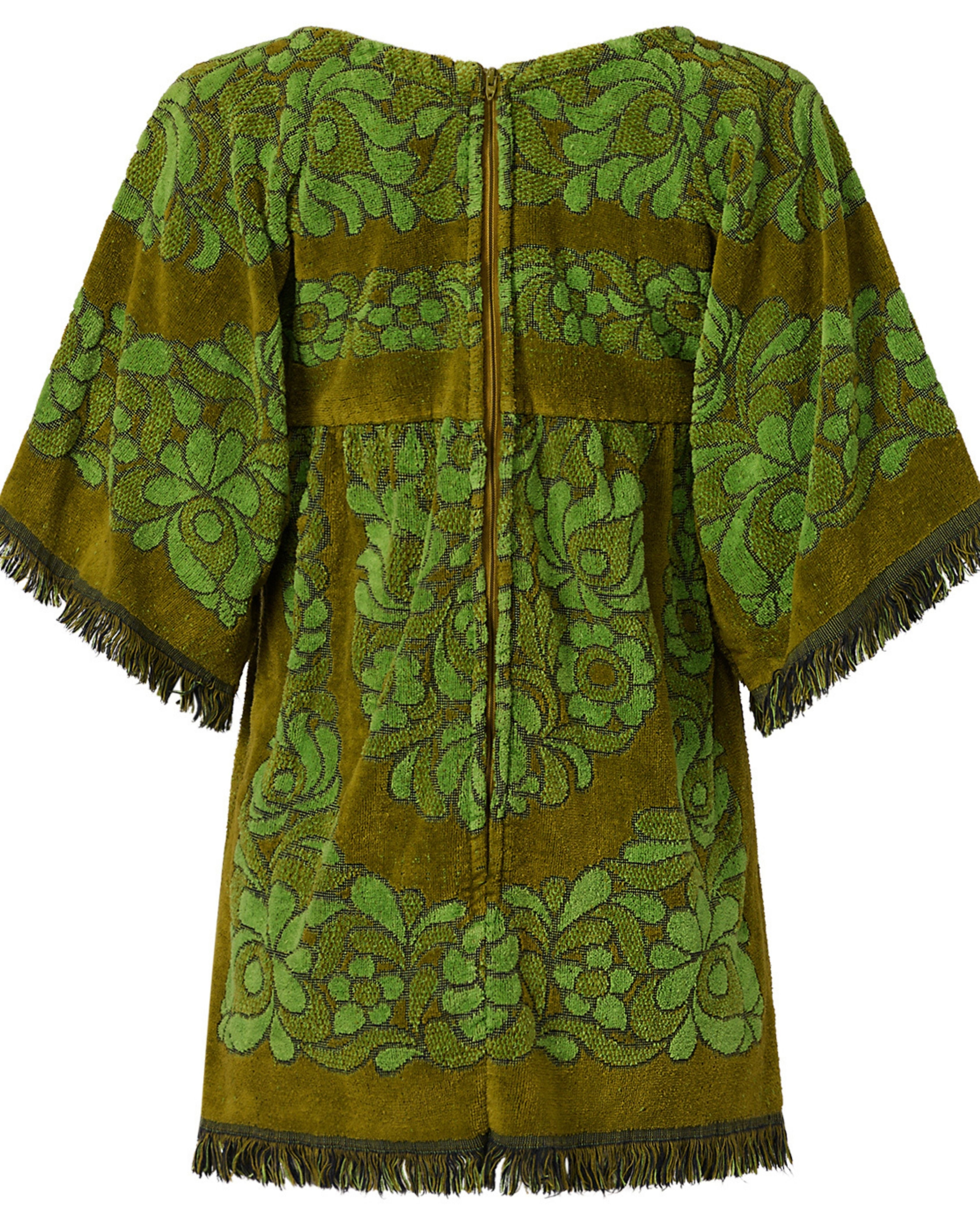 1960s/1970s Terrycloth Mini Dress