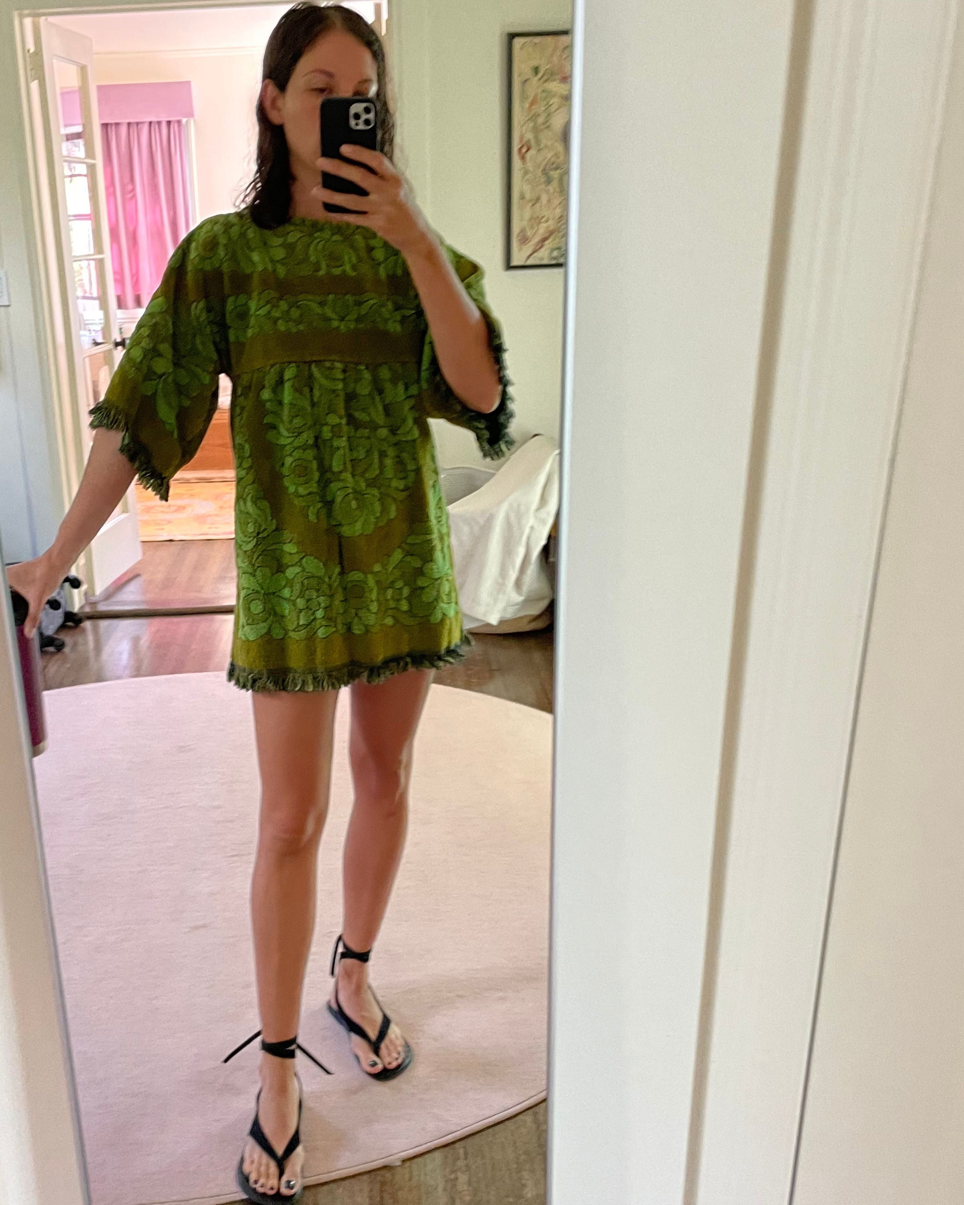1960s/1970s Terrycloth Mini Dress