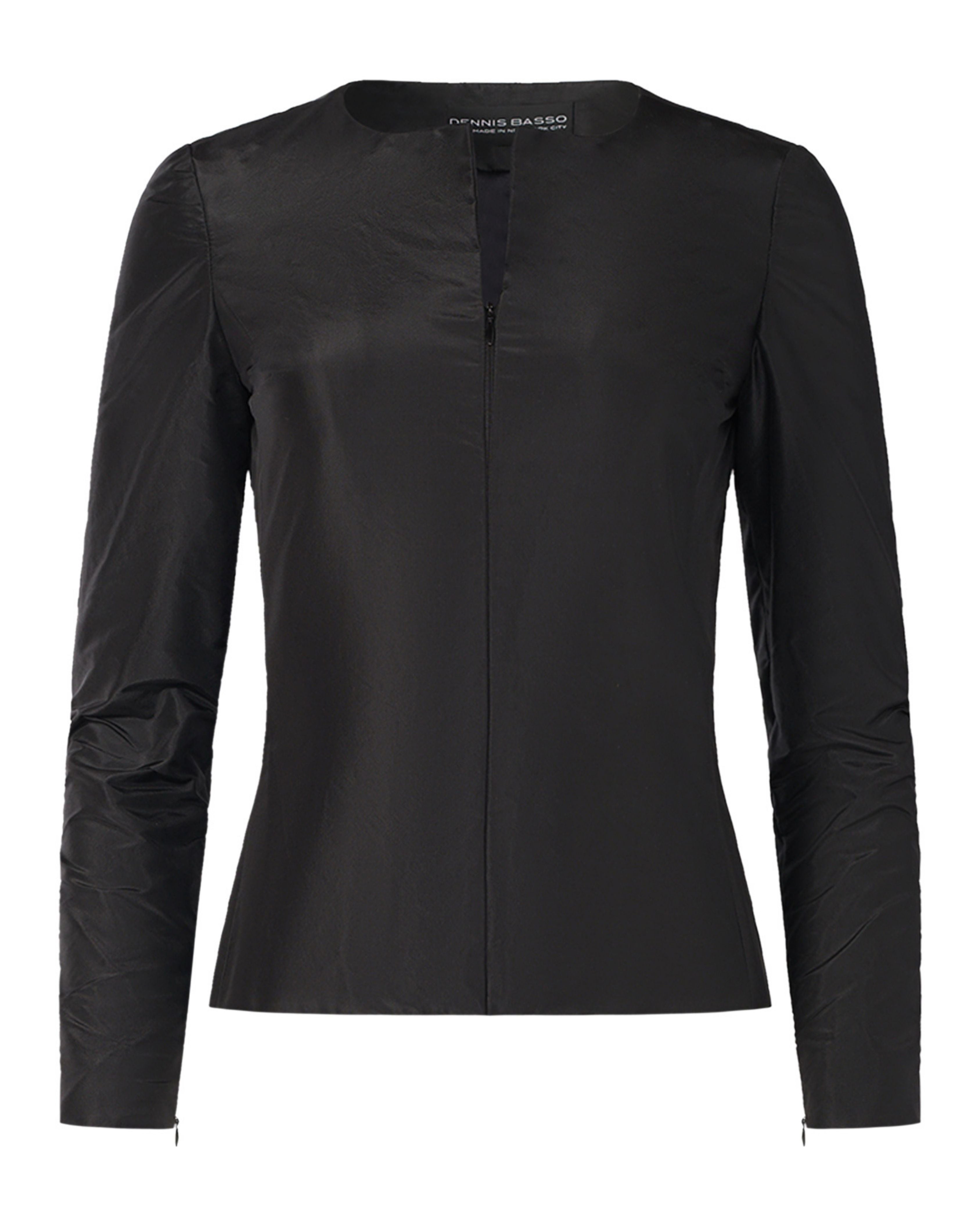 2010s Dennis Basso Silk Jacket