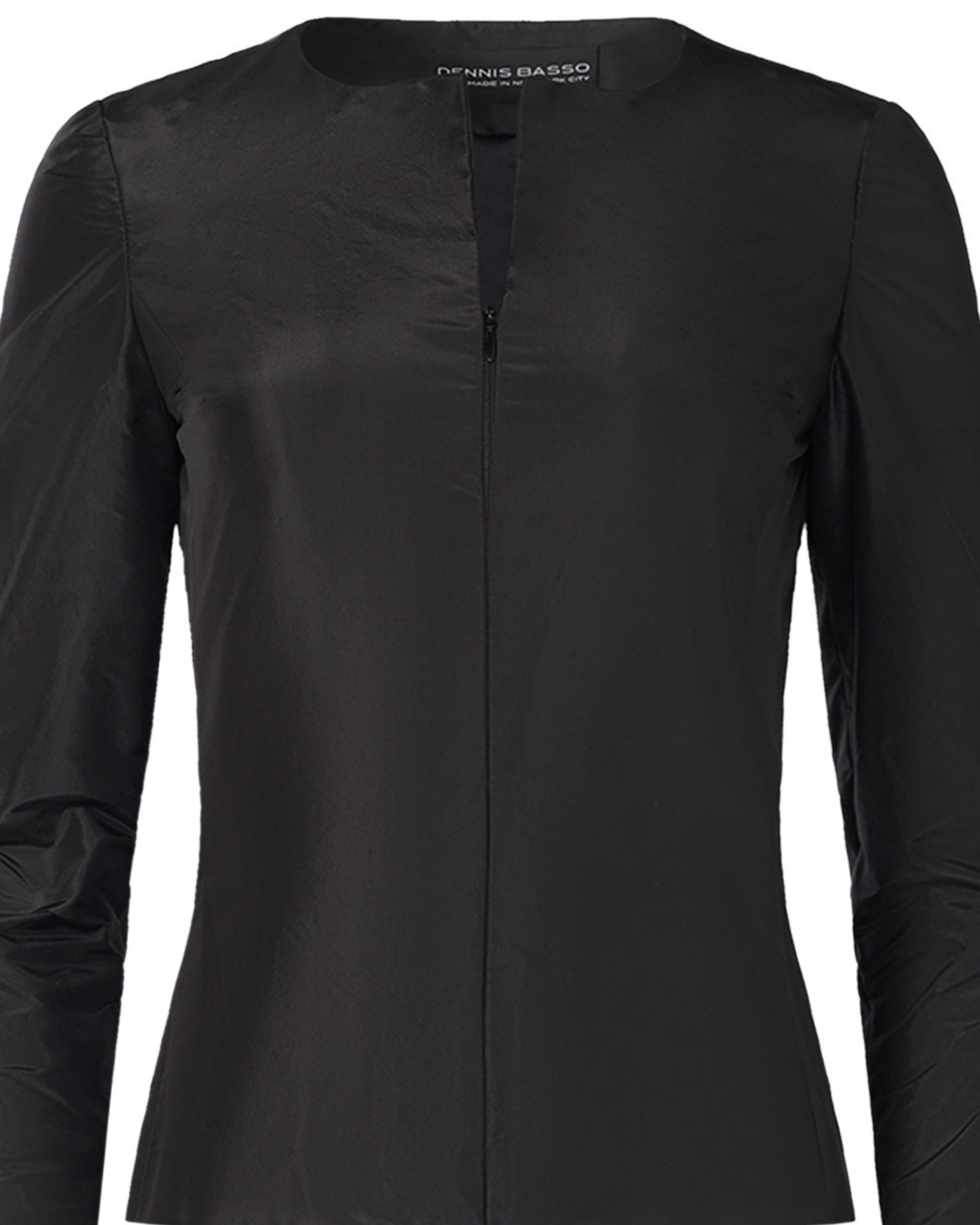 2010s Dennis Basso Silk Jacket