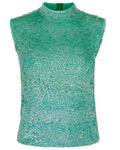 1960s Seafoam Sequined Shell