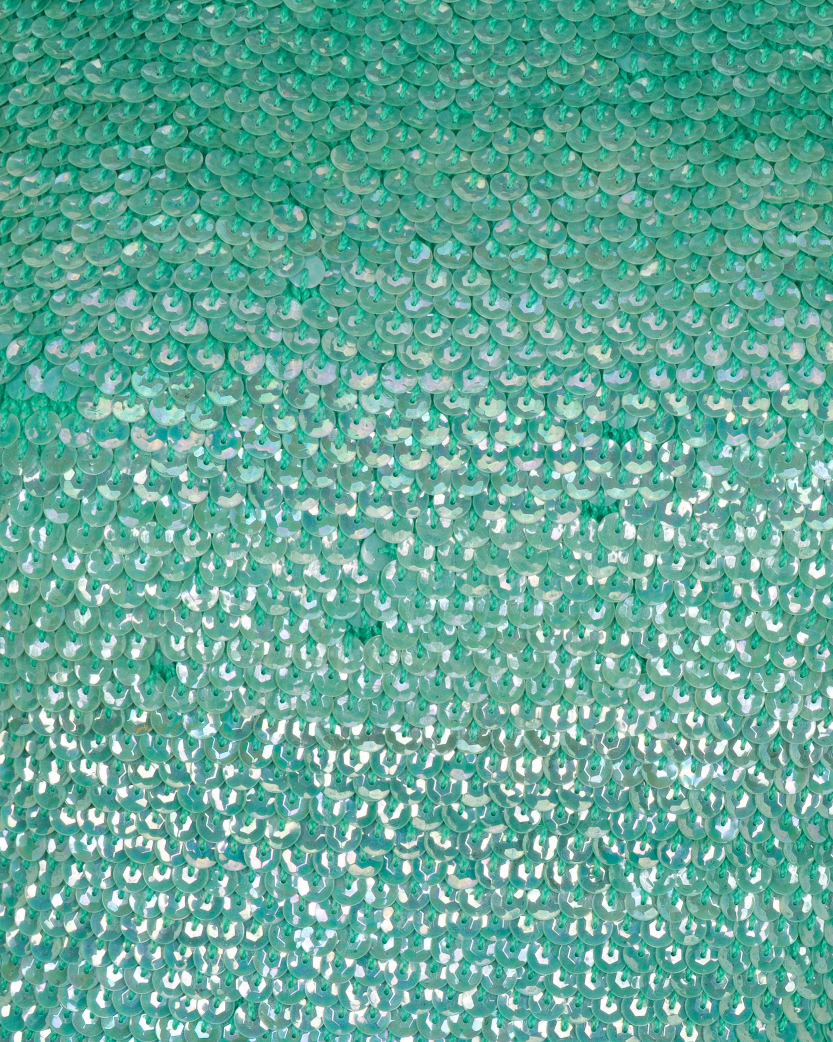 1960s Seafoam Sequined Shell