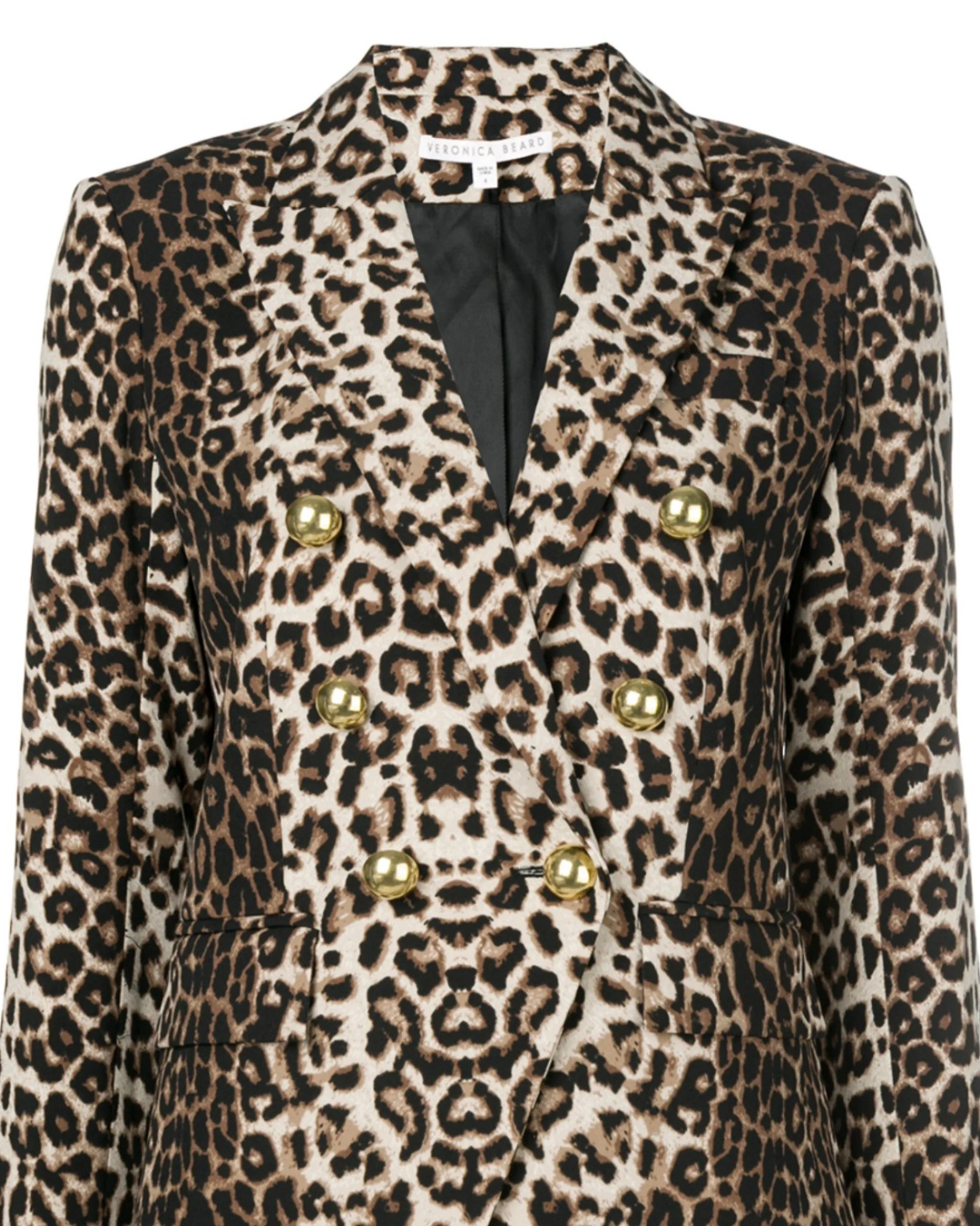 2020s Veronica Beard Cheetah Print Blazer