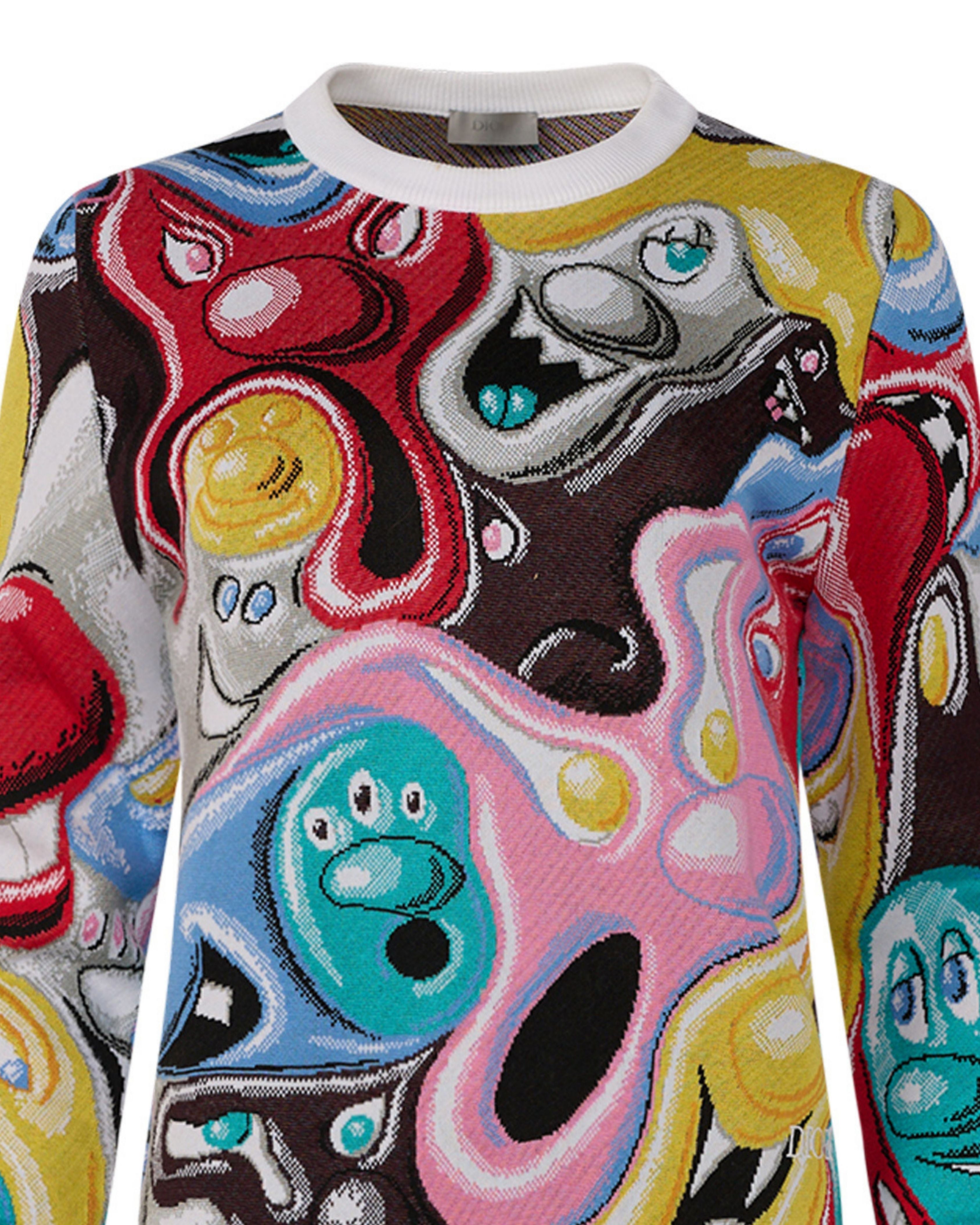 Pre-Fall 2021 Dior x Kenny Scharf Pullover