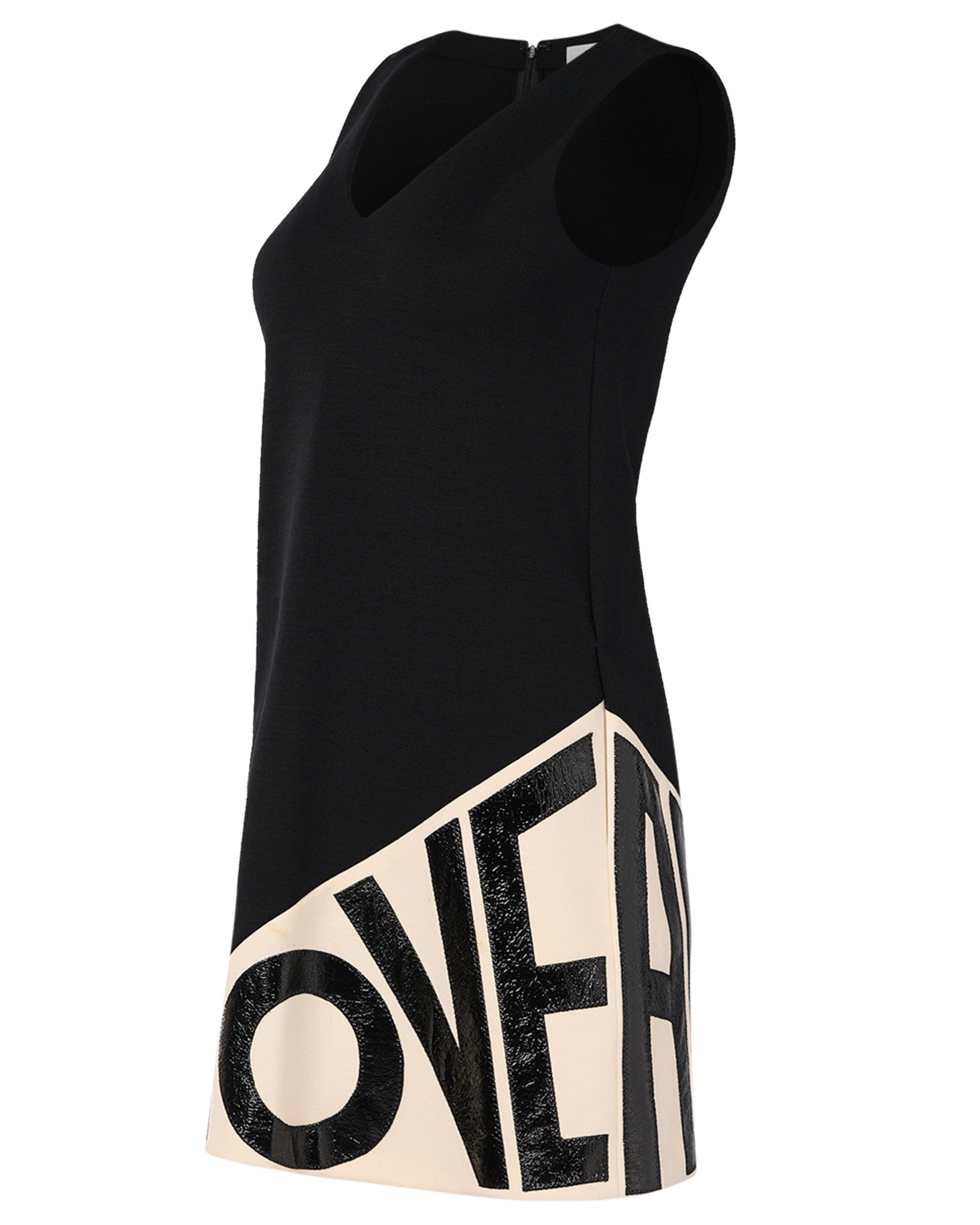 2010s Lisa Perry Leather Accent Dress