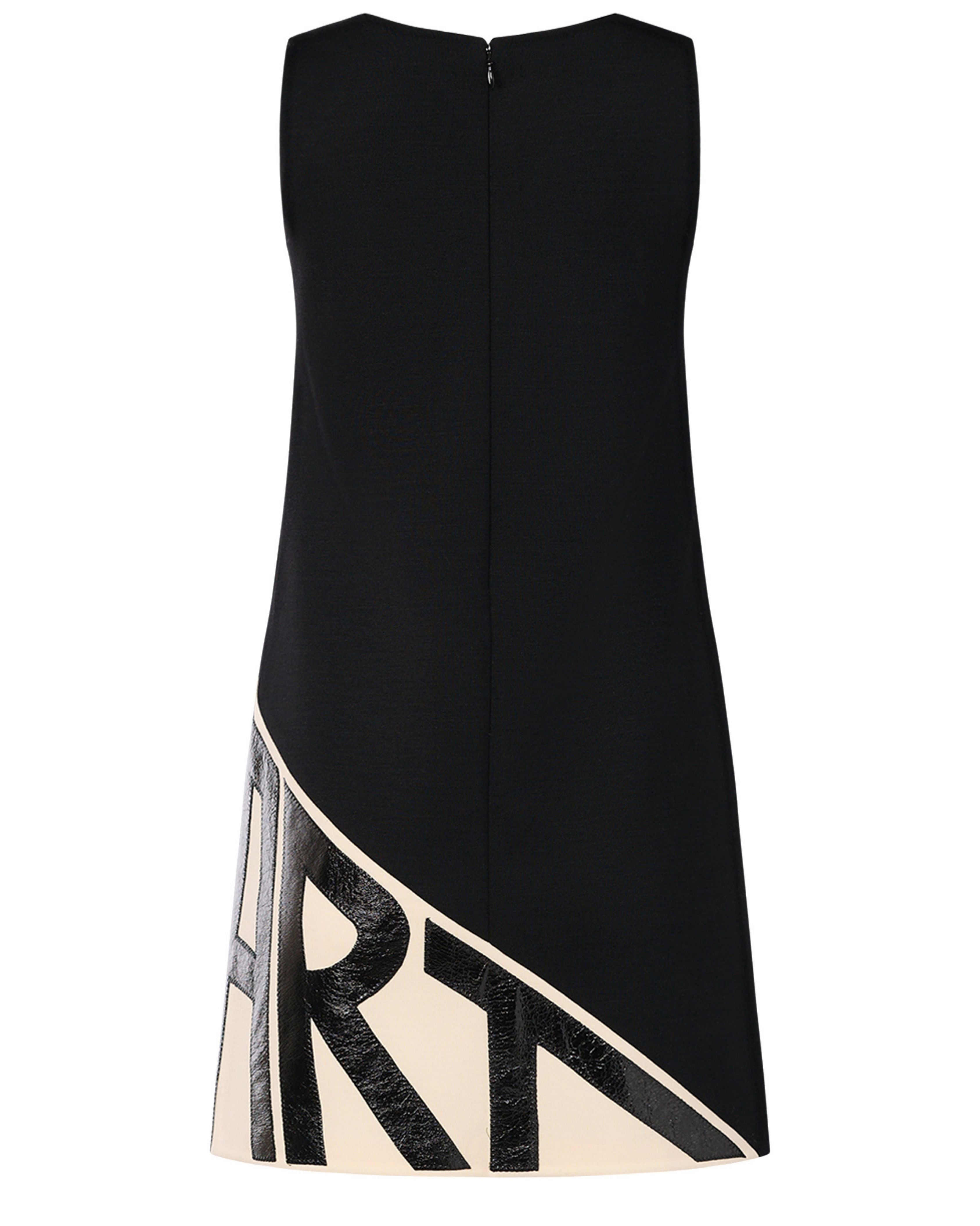 2010s Lisa Perry Leather Accent Dress