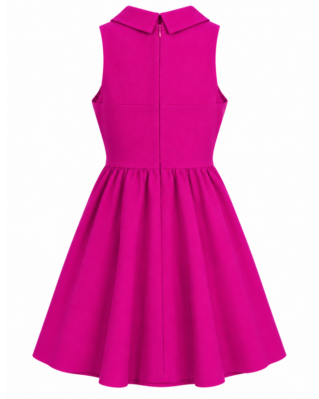 2010s Valentino Magenta and Purple Mini Dress