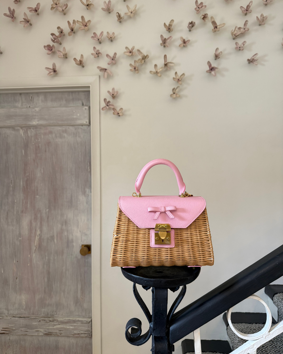 2025 MME.Mink x The Colony Wicker Bag