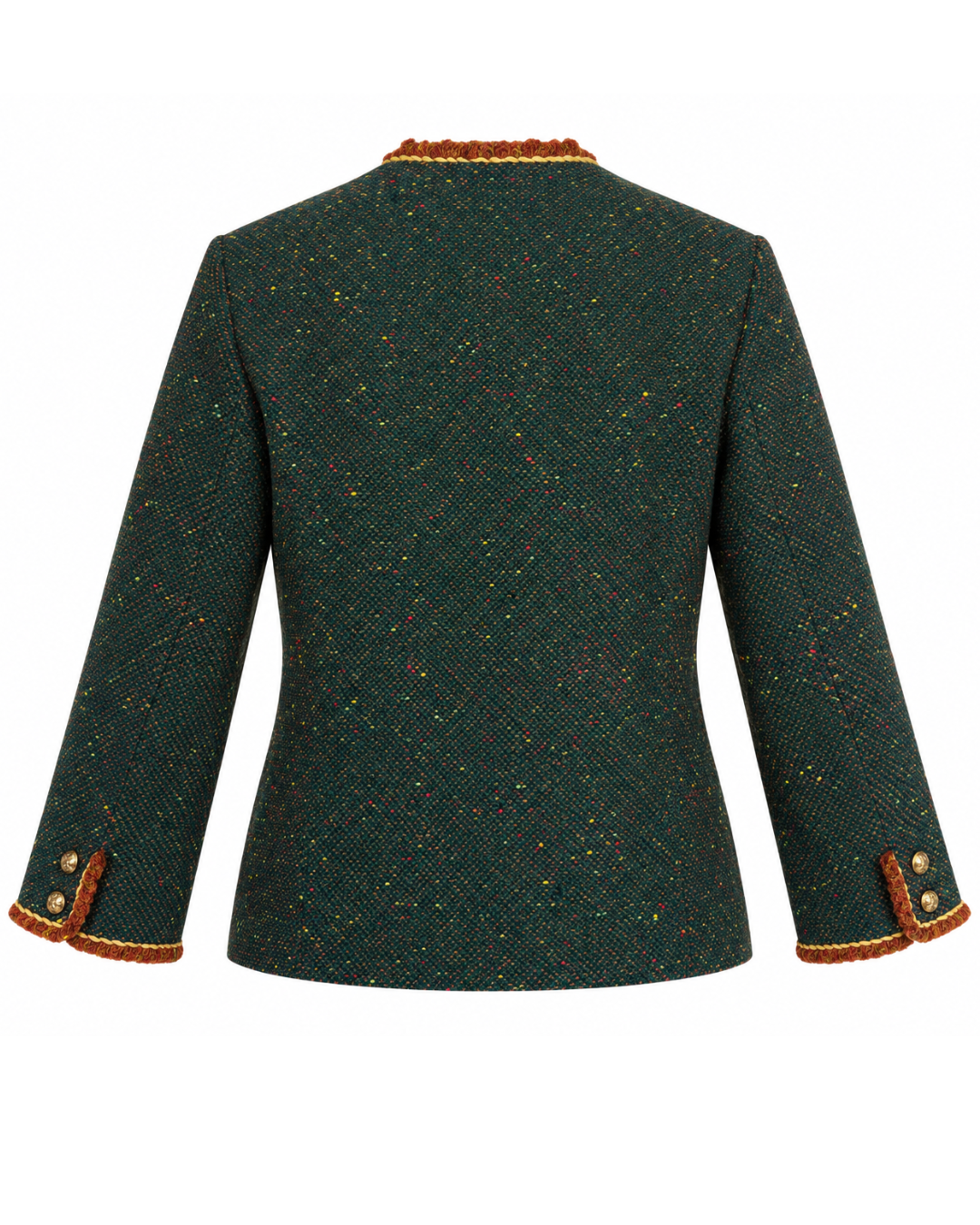 1950s/1960s Butte Knit Wool Green Suit Set