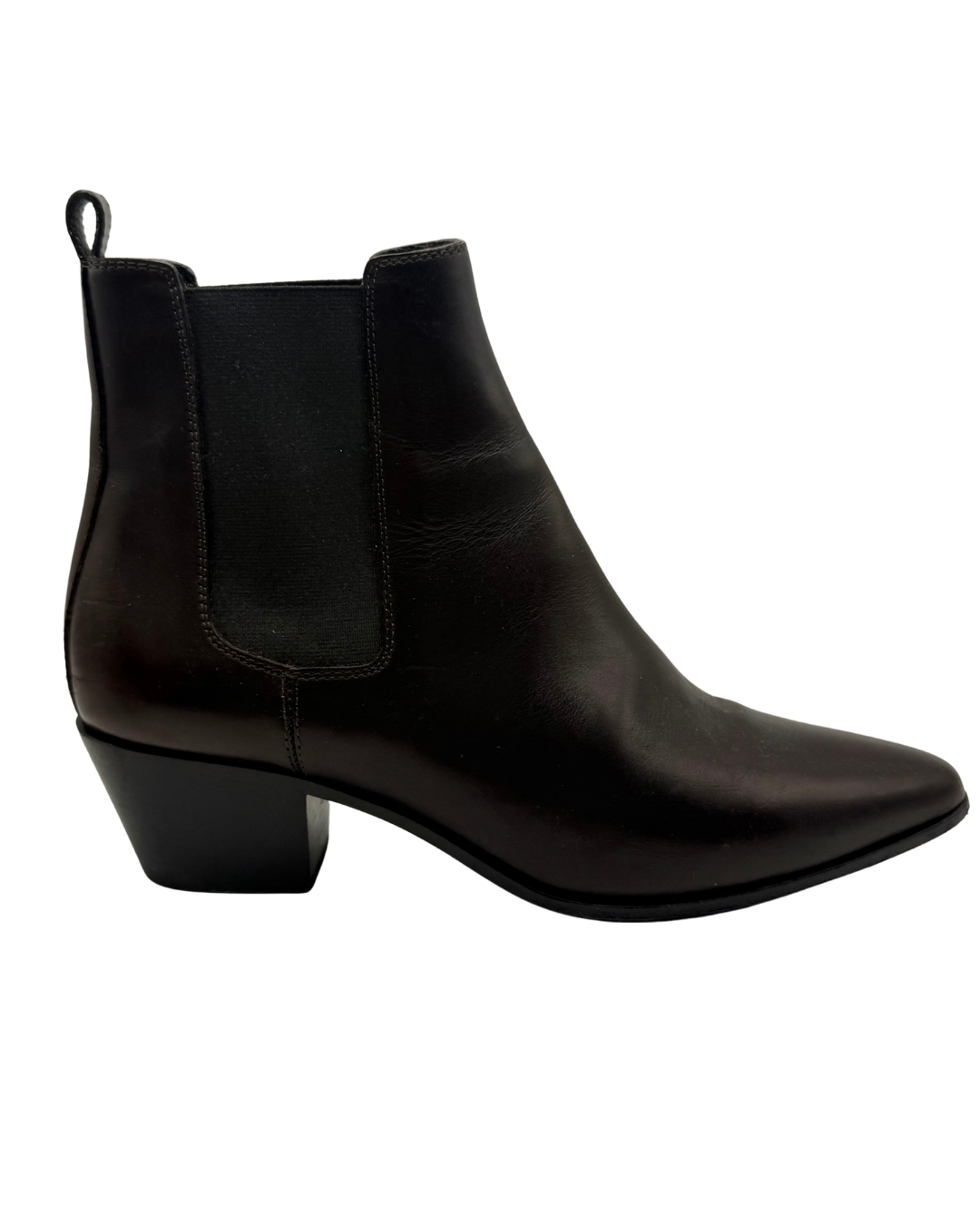 2020s Saint Laurent Chocolate Brown Booties