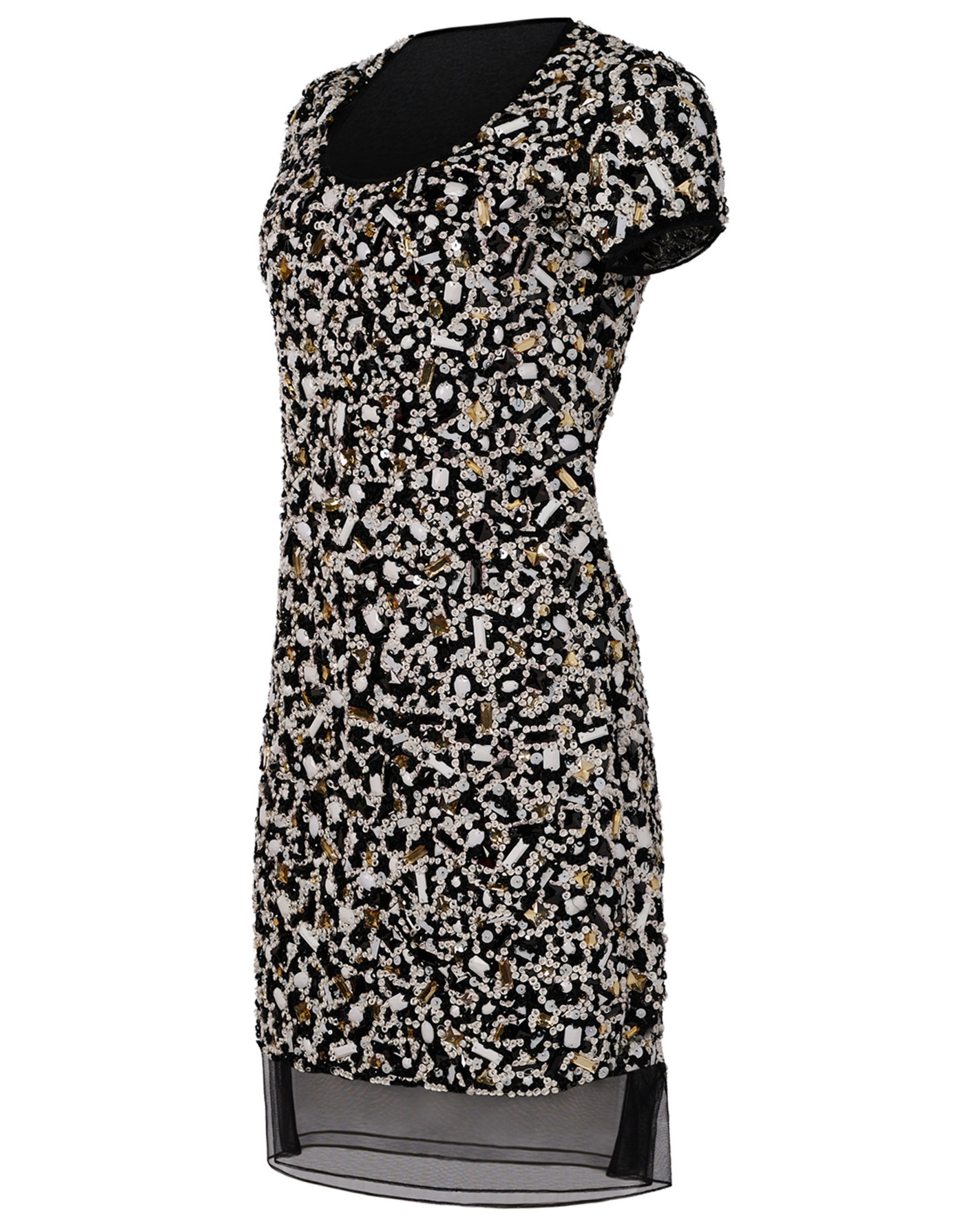 2010s Dennis Basso Sequin Mini