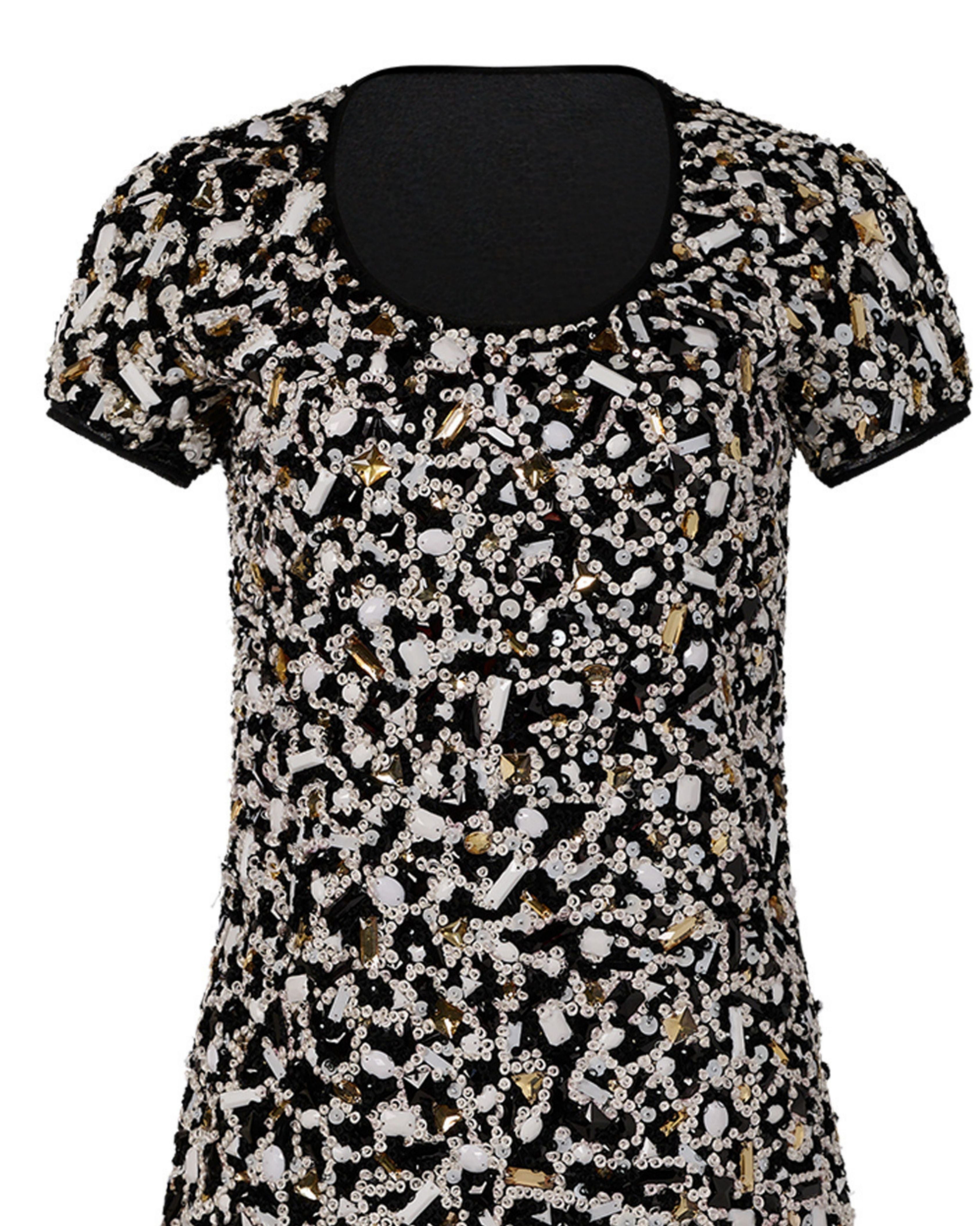 2010s Dennis Basso Sequin Mini