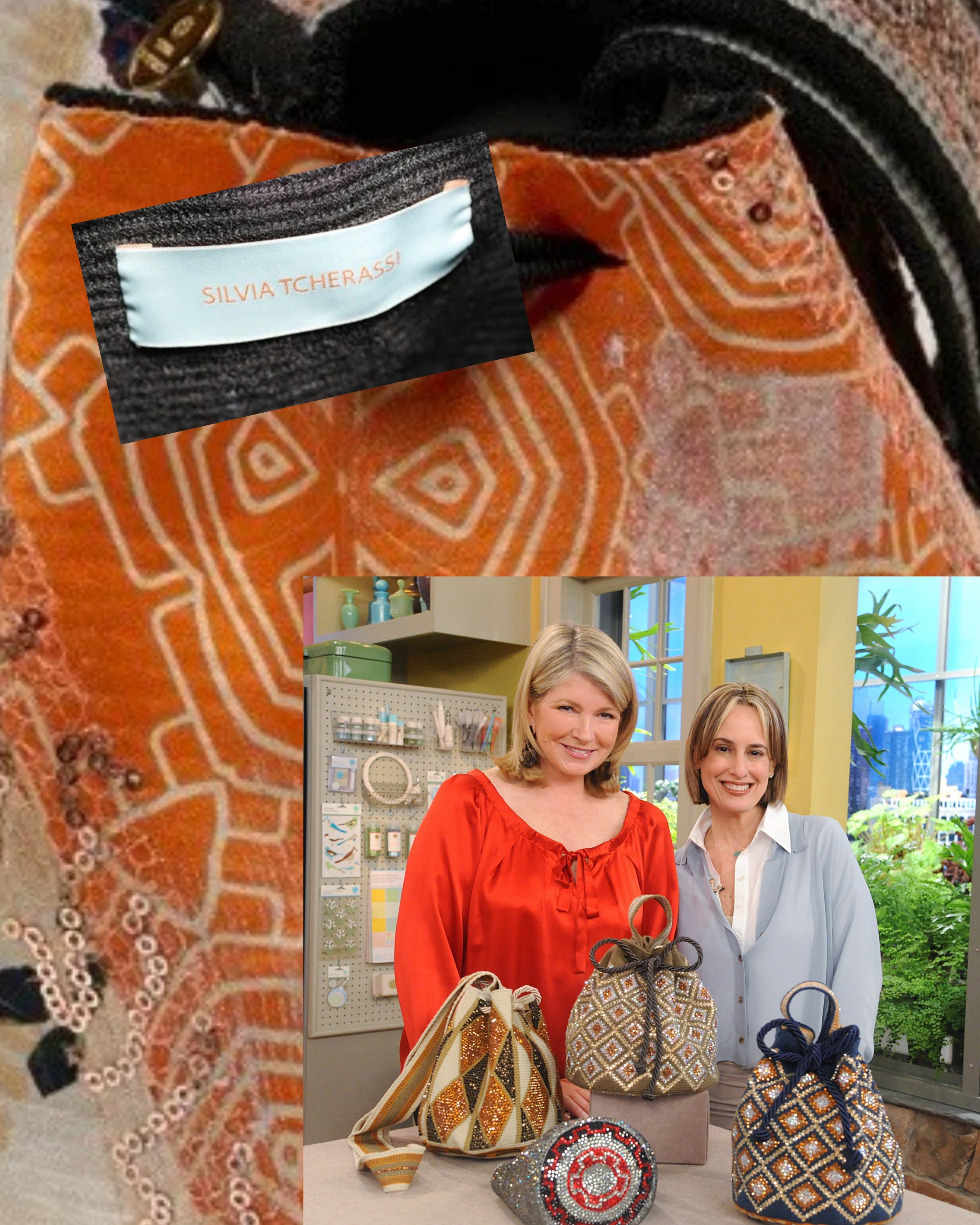 2020s Silvia Tcherassi Quilted Crossbody Bucket Bag NWT