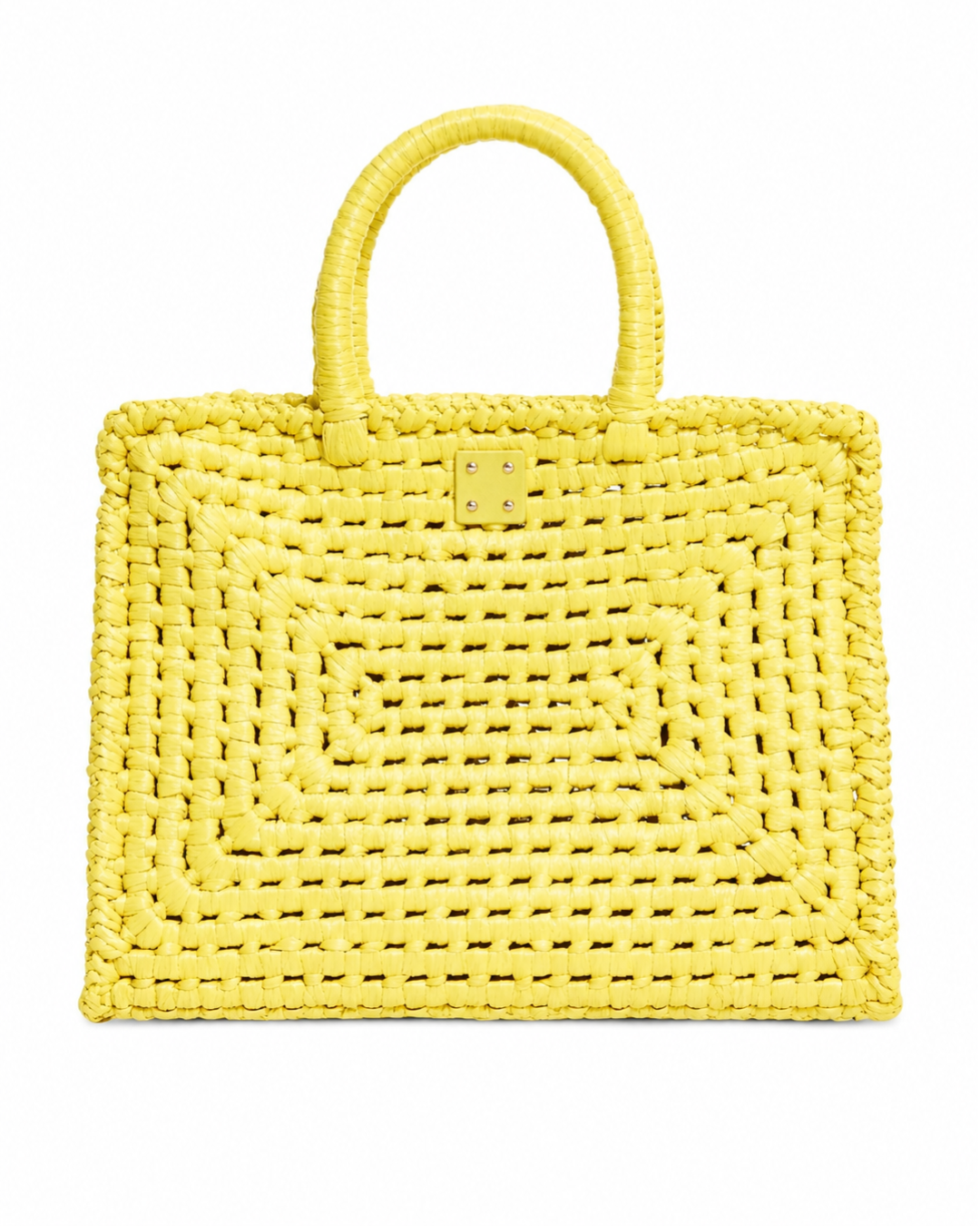 2022 Ferragamo Yellow Studio Box Bag