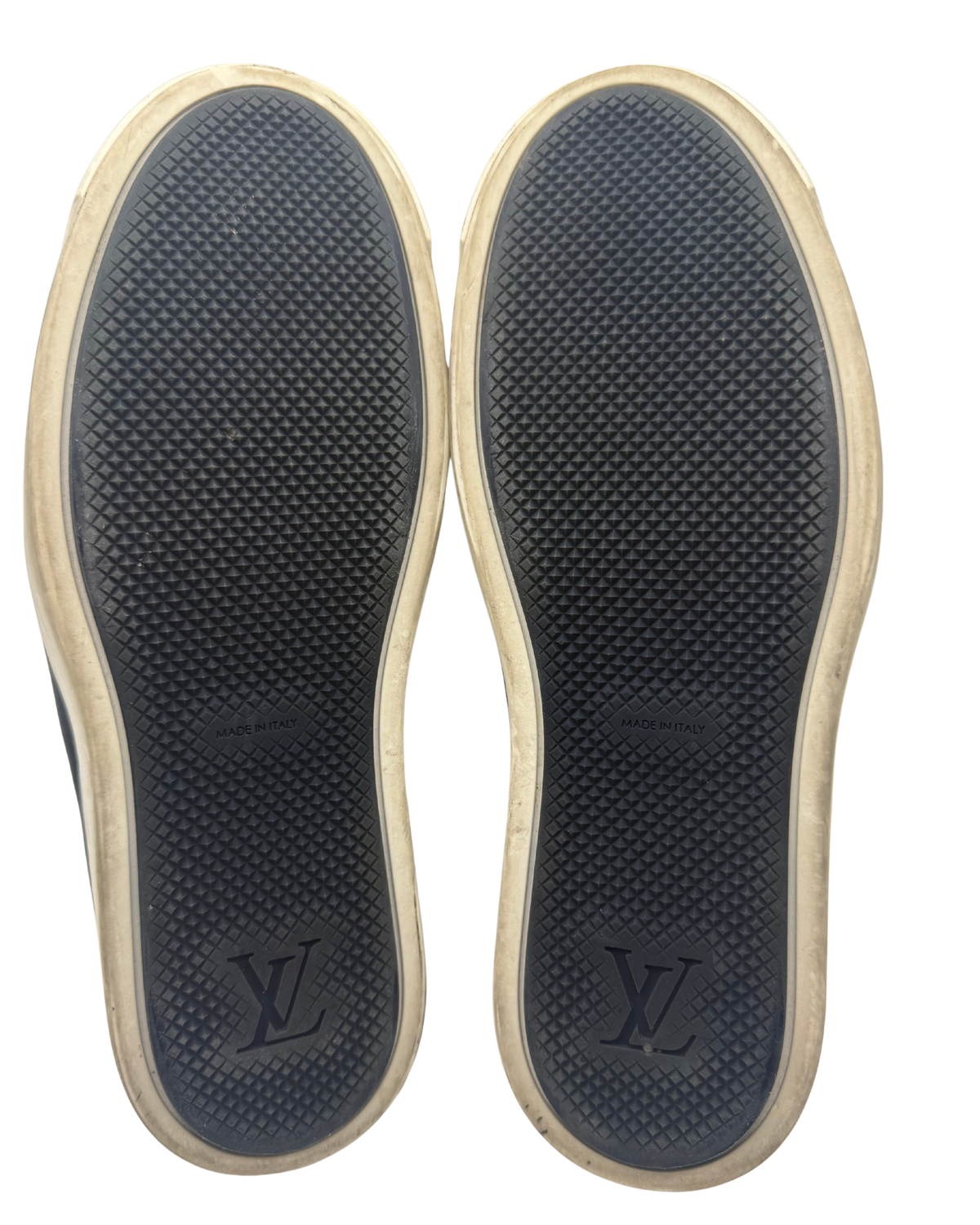2010s Louis Vuitton Denim Monogram Sneakers