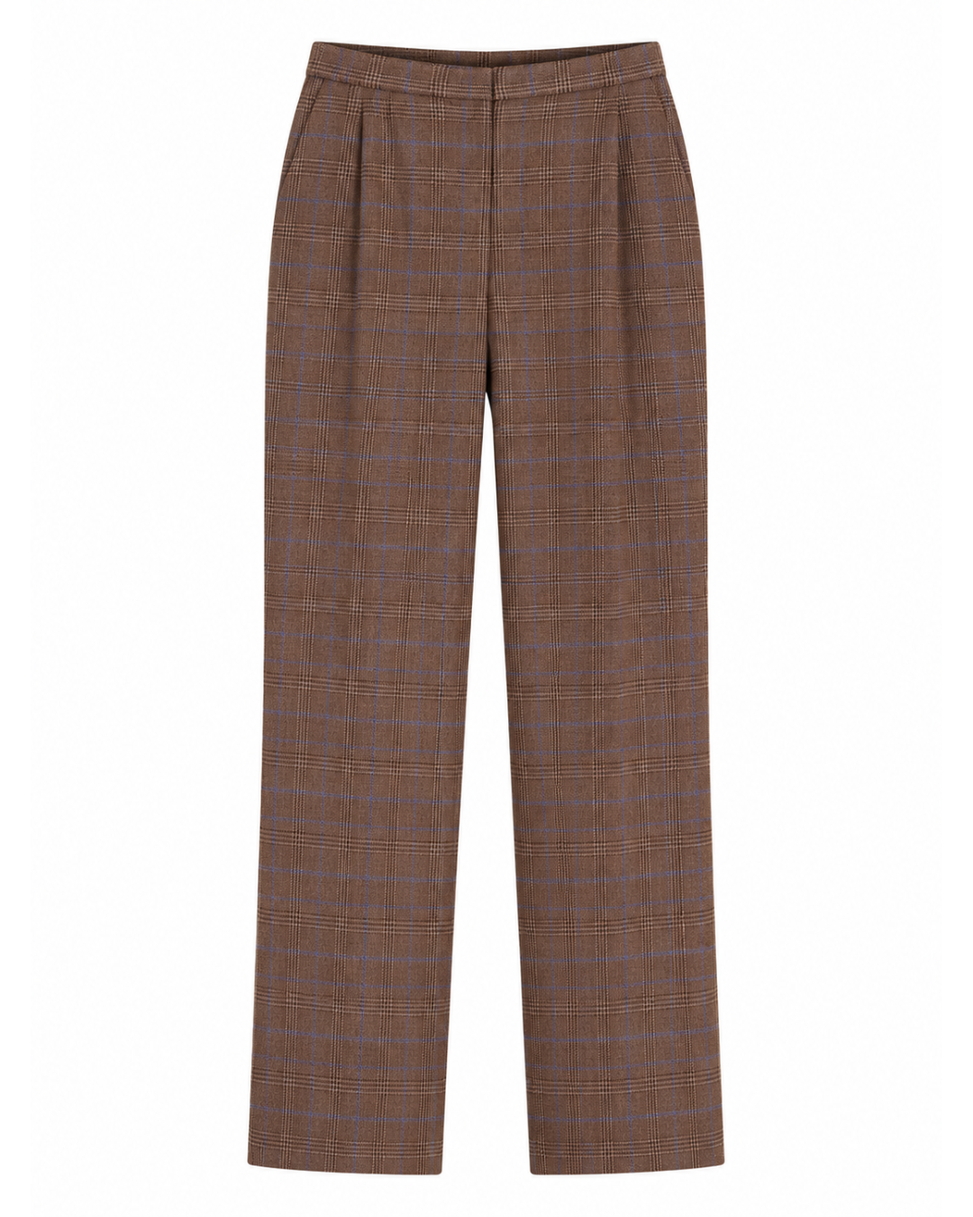 1970s/80s Bill Blass Brown Plaid Suit Set