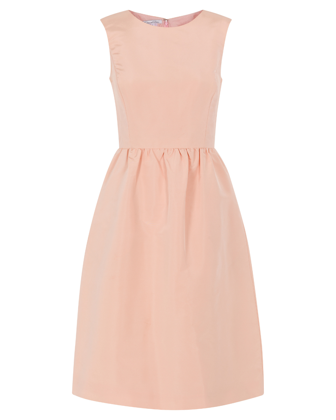 2010s Oscar de la Renta Light Pink Knee-Length Dress