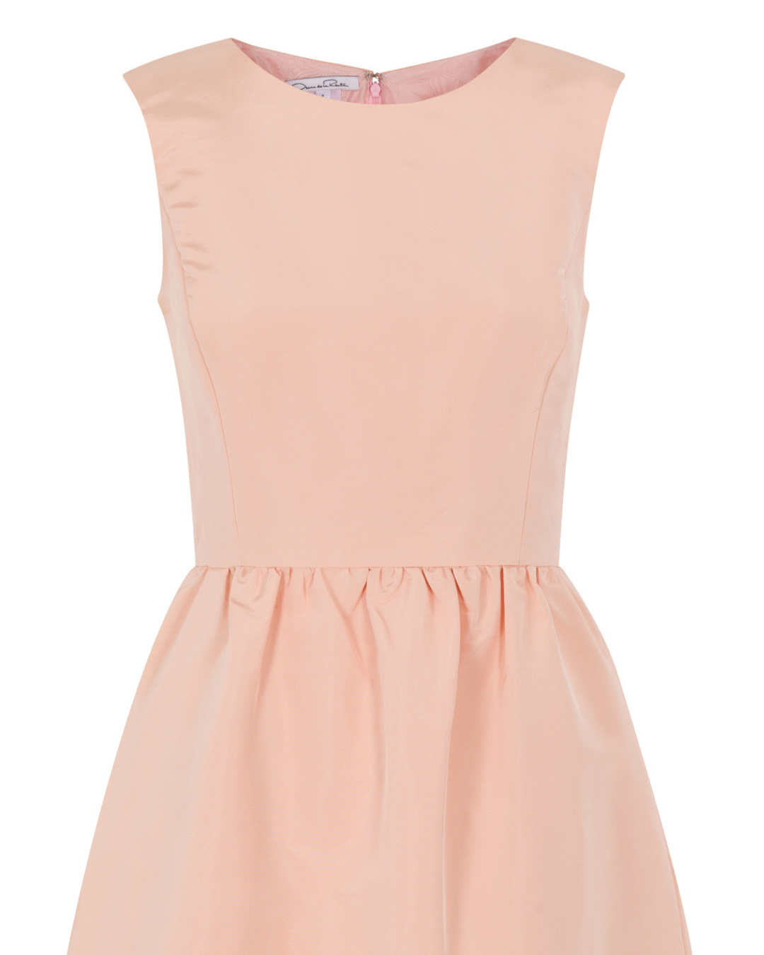 2010s Oscar de la Renta Light Pink Knee-Length Dress