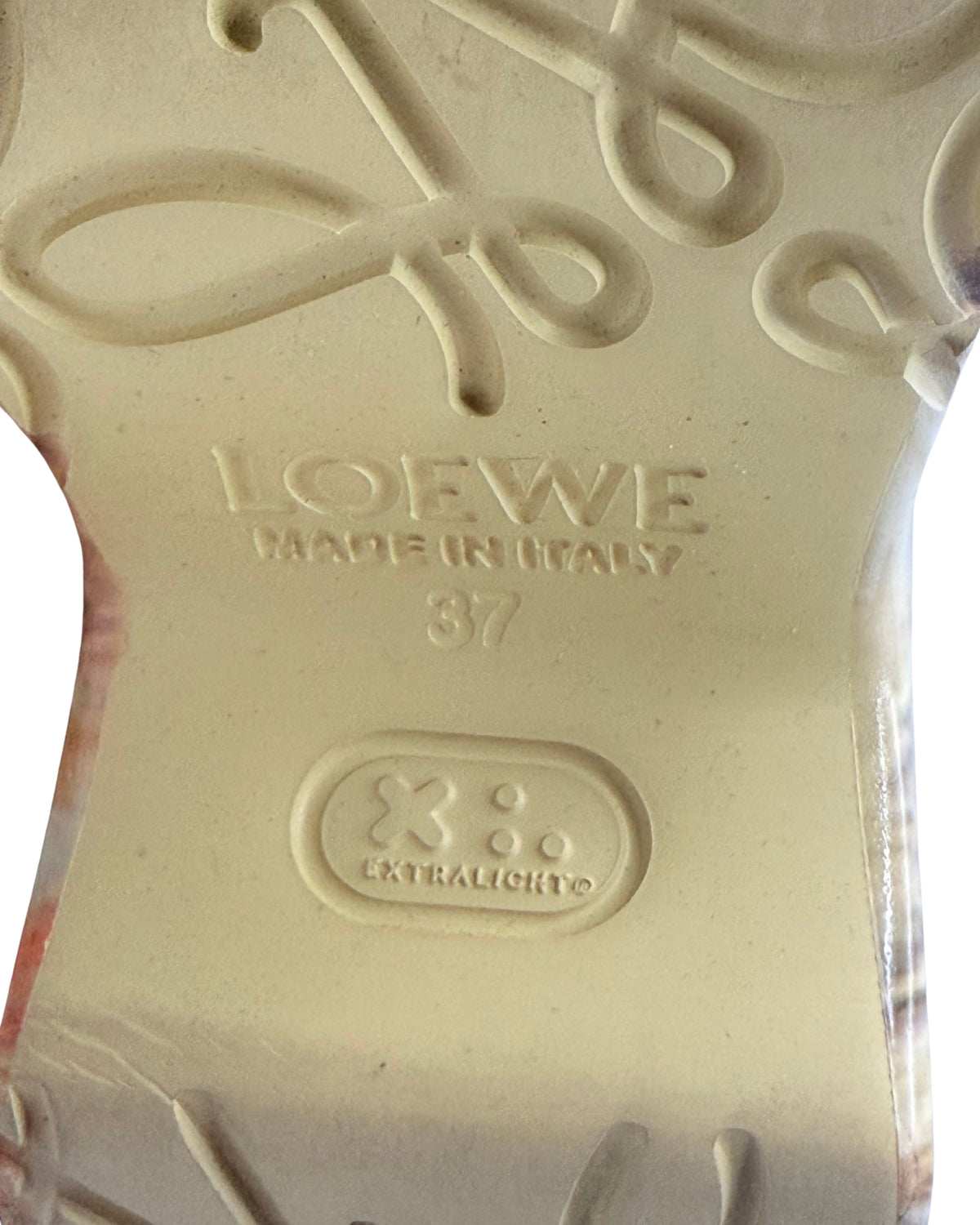 2023 Loewe Terra Foam Marbled Clogs