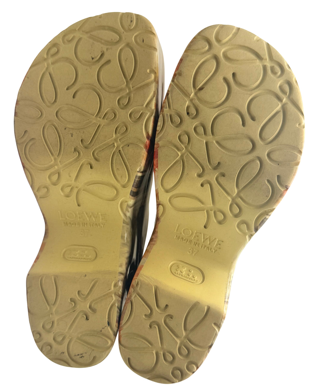 2023 Loewe Terra Foam Marbled Clogs