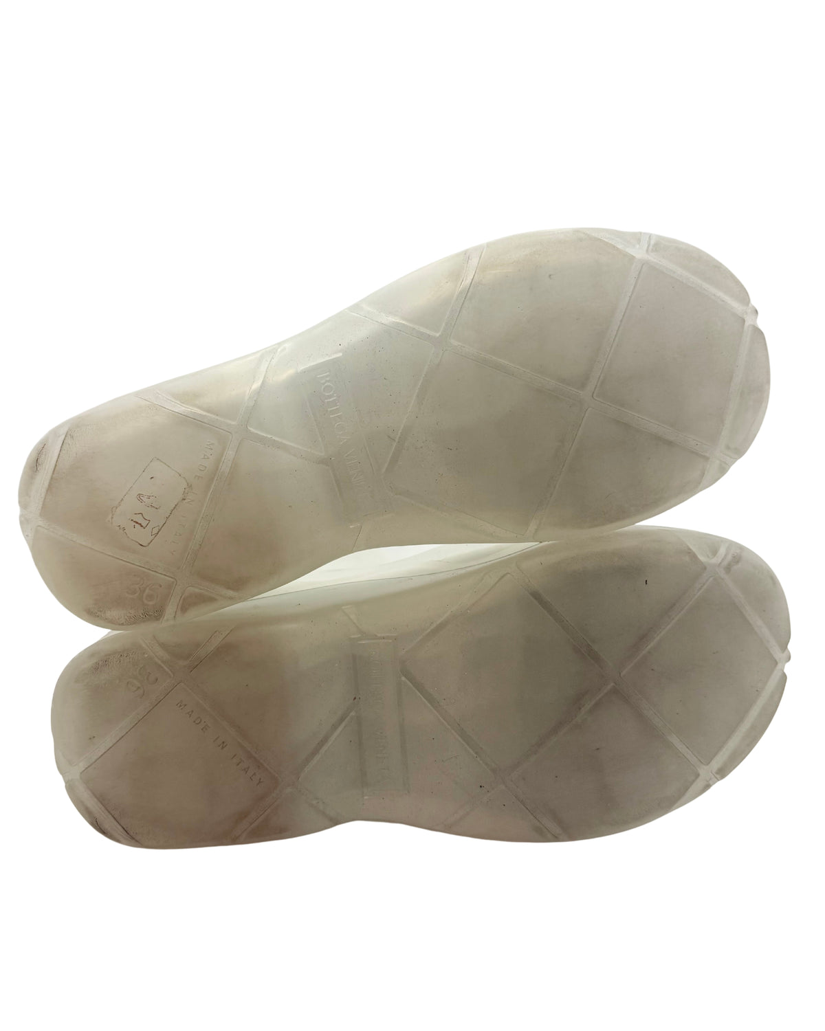 Fall 2020 Bottega Veneta Clear Puddle Boot