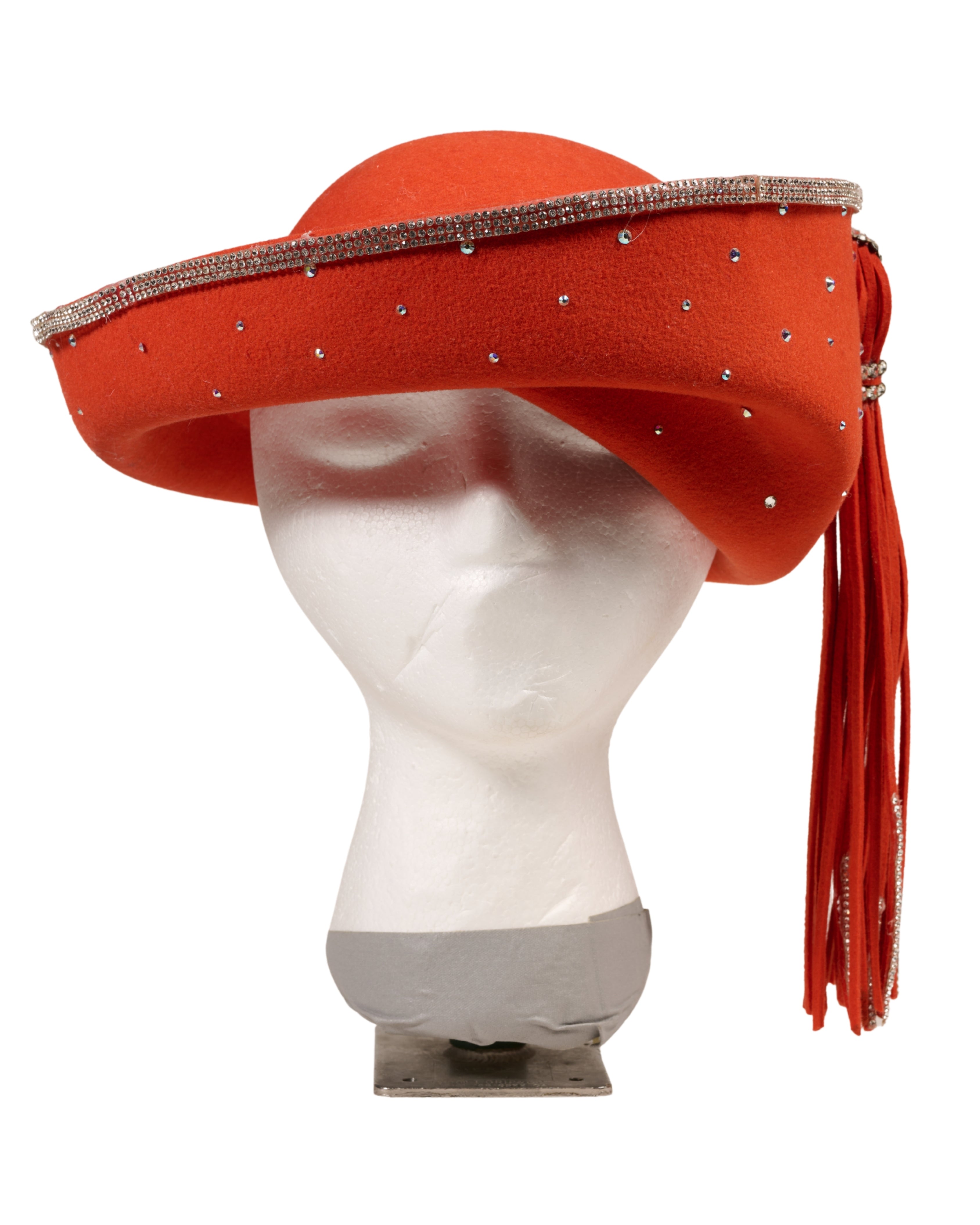 1980s Afolfo II Orange Hat