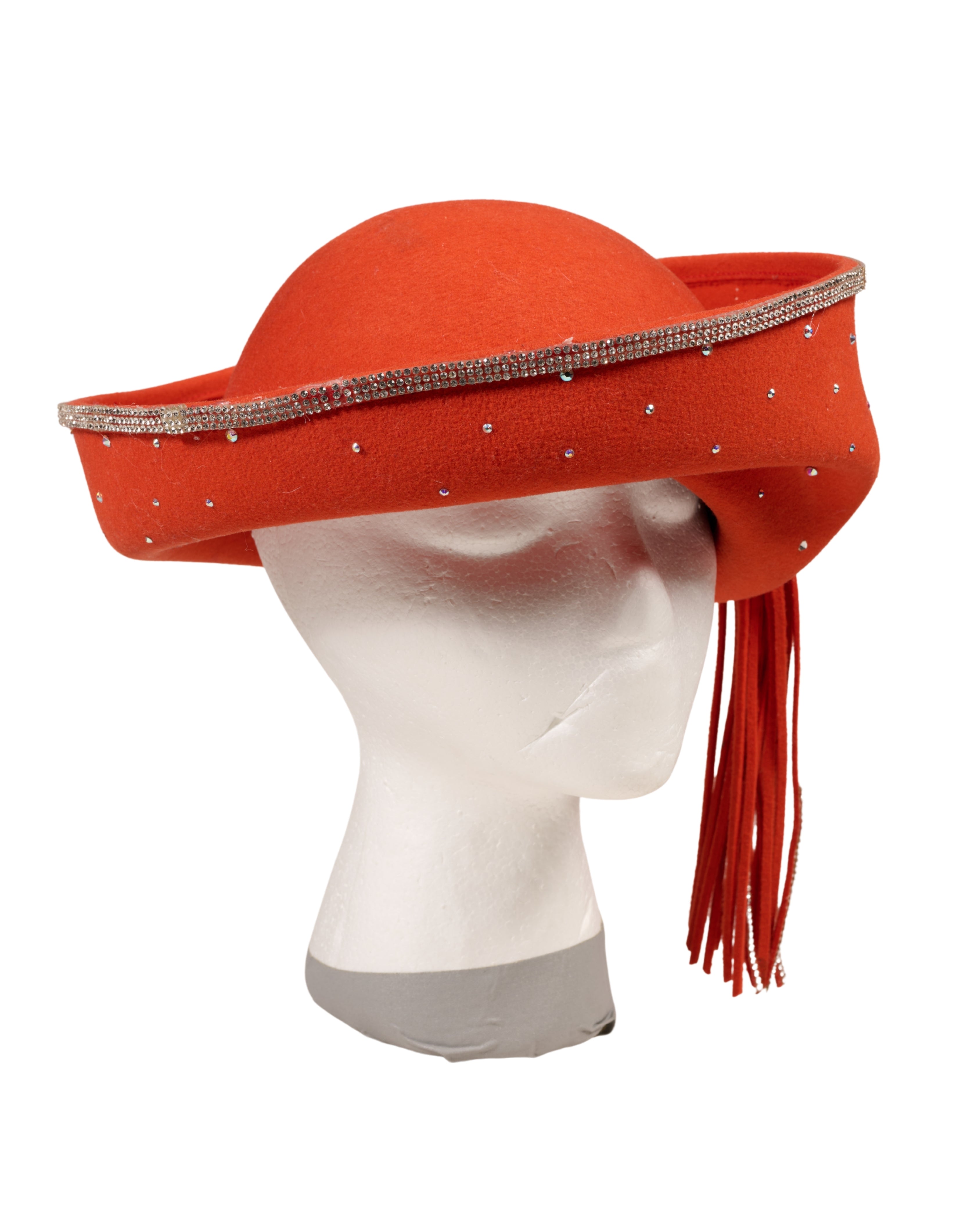 1980s Afolfo II Orange Hat