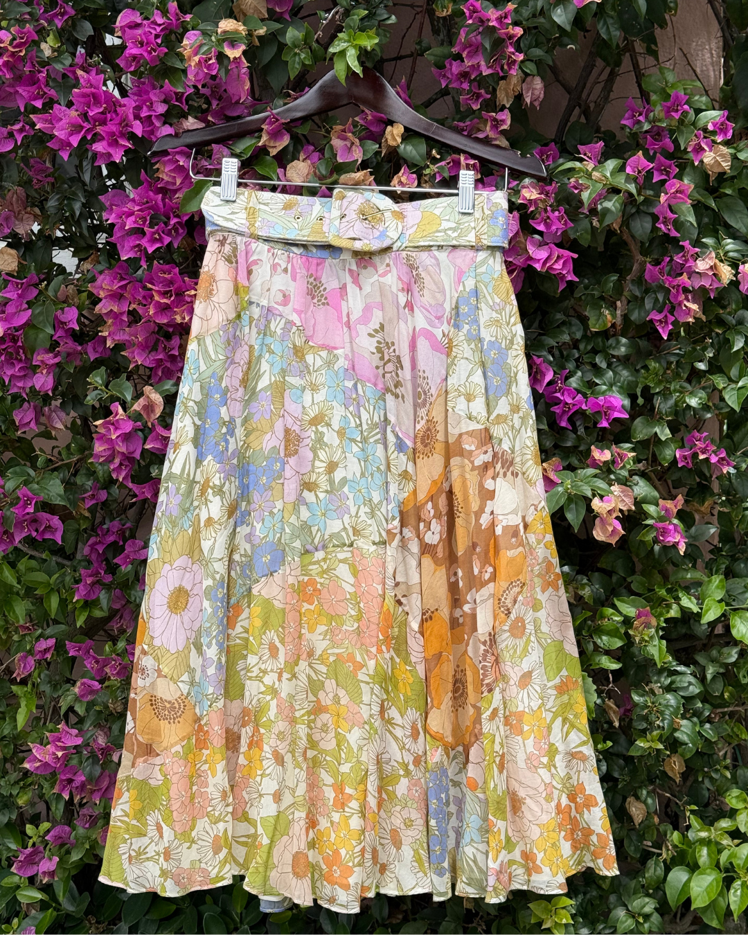 Resort 2020 Zimmermann Belted Midi Skirt