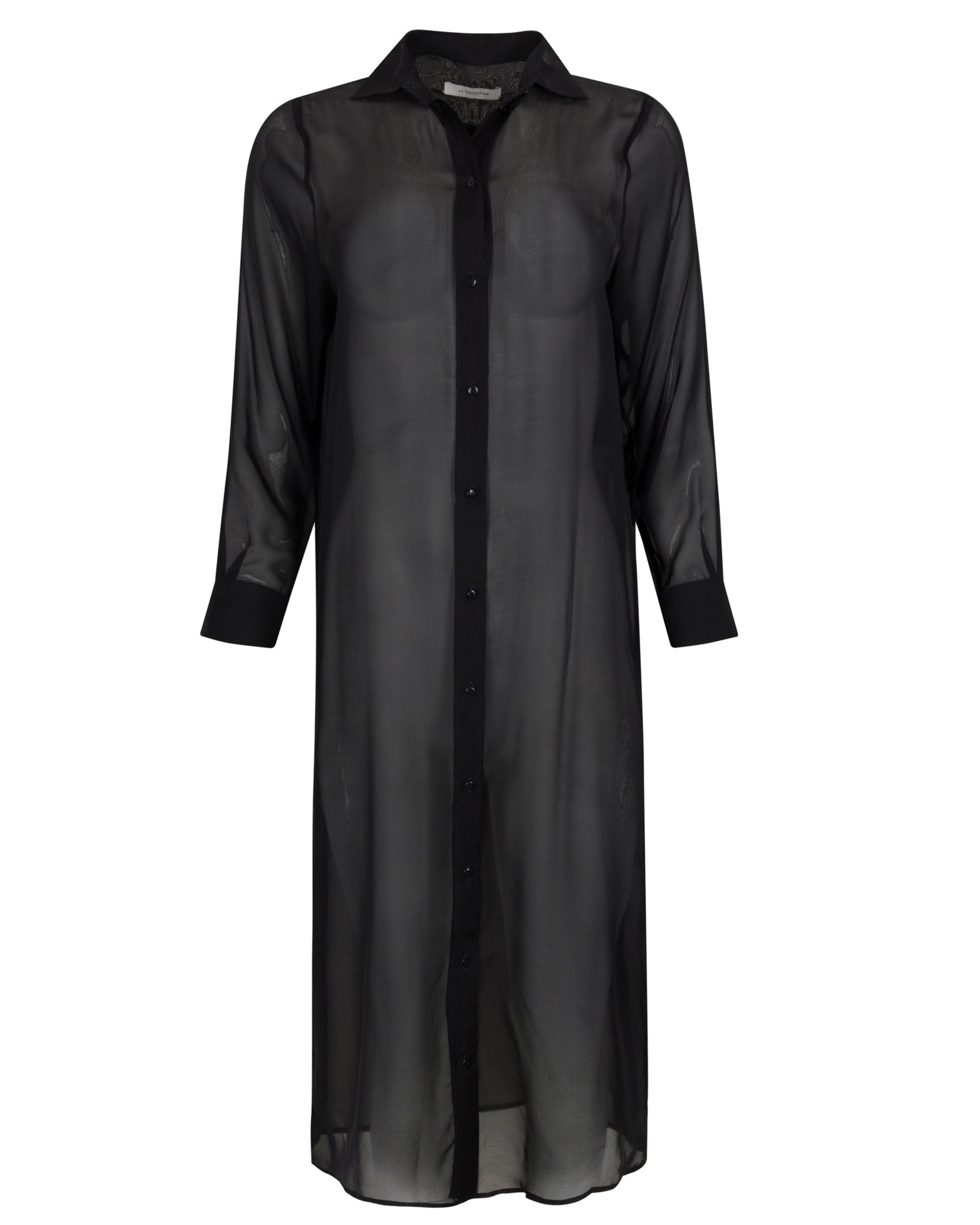 2020s La Collection Silk Sheet Button Up
