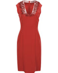 2010s Bottega Venetta Red Dress