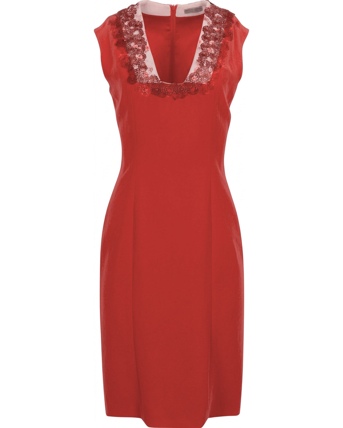 2010s Bottega Venetta Red Dress