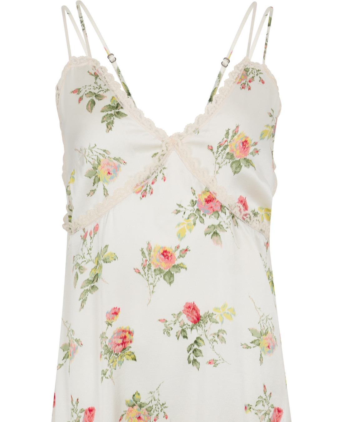 2010s R13 Deconstructed Floral Slip Dress