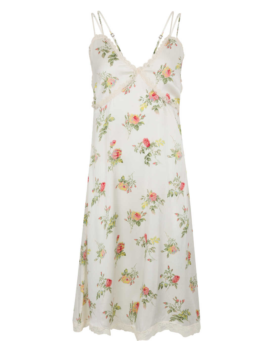 2010s R13 Deconstructed Floral Slip Dress