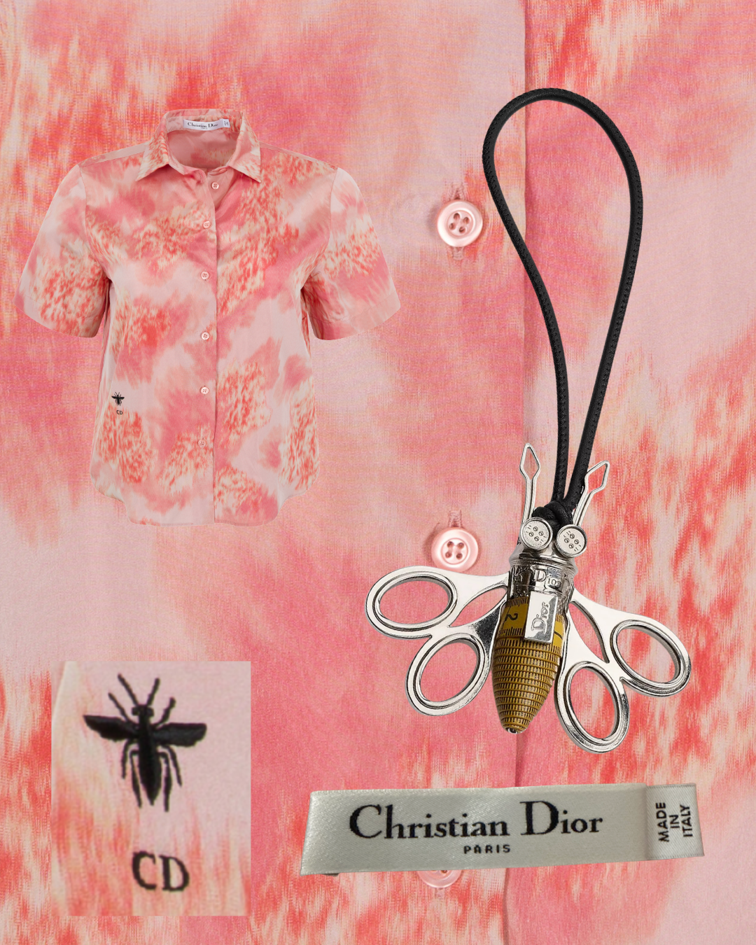 Cruise 2021 Dior Button Up Floral Top