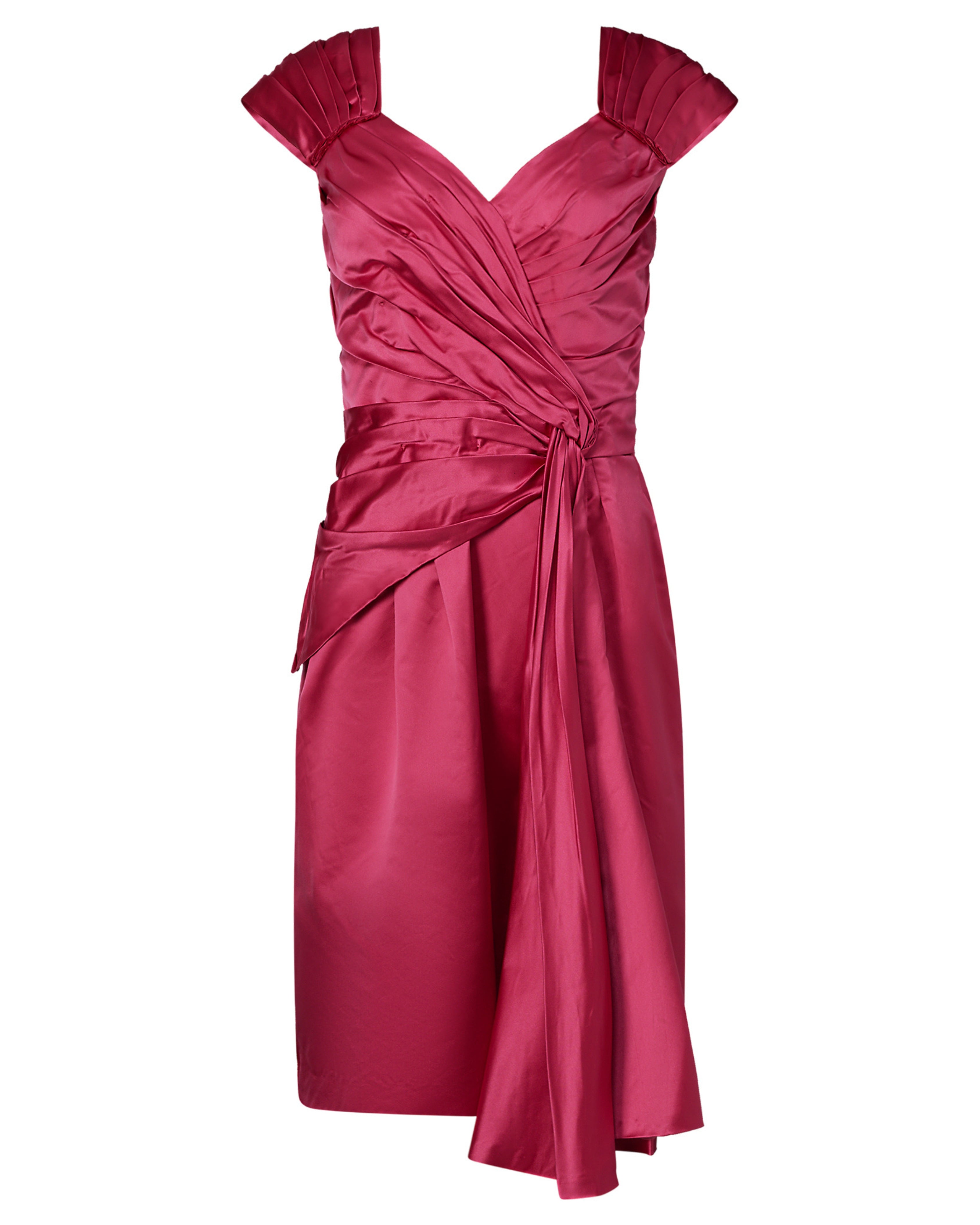 Spring 2007 Prada Pink Satin Dress