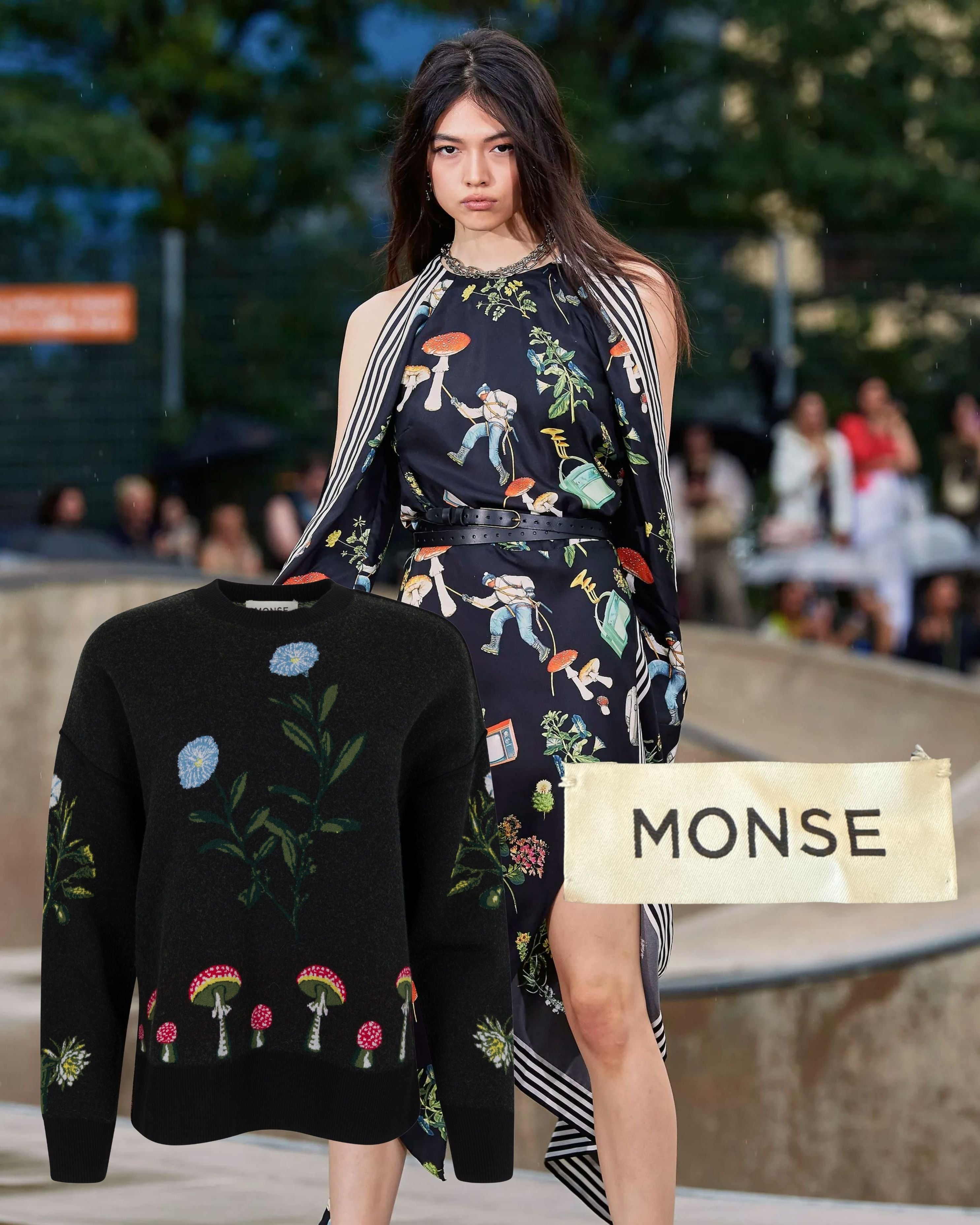 2021 Monse Mushroom Sweater