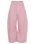 Fall 2023 Loewe Barrel-Leg Trousers