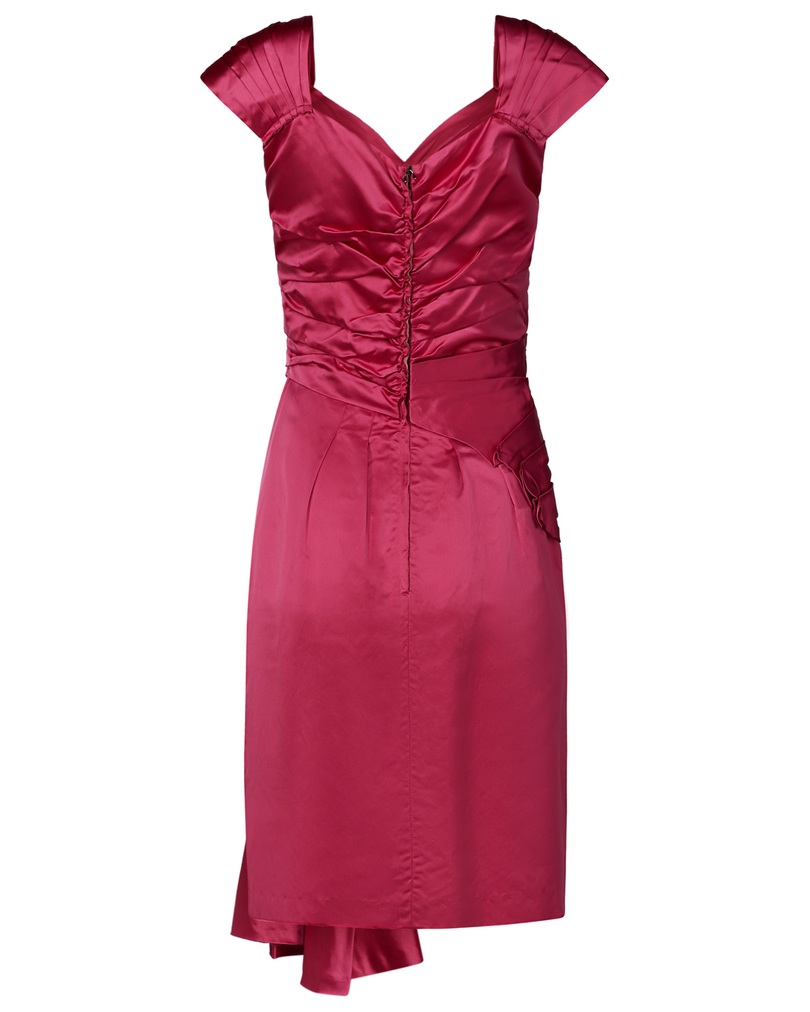 Spring 2007 Prada Pink Satin Dress
