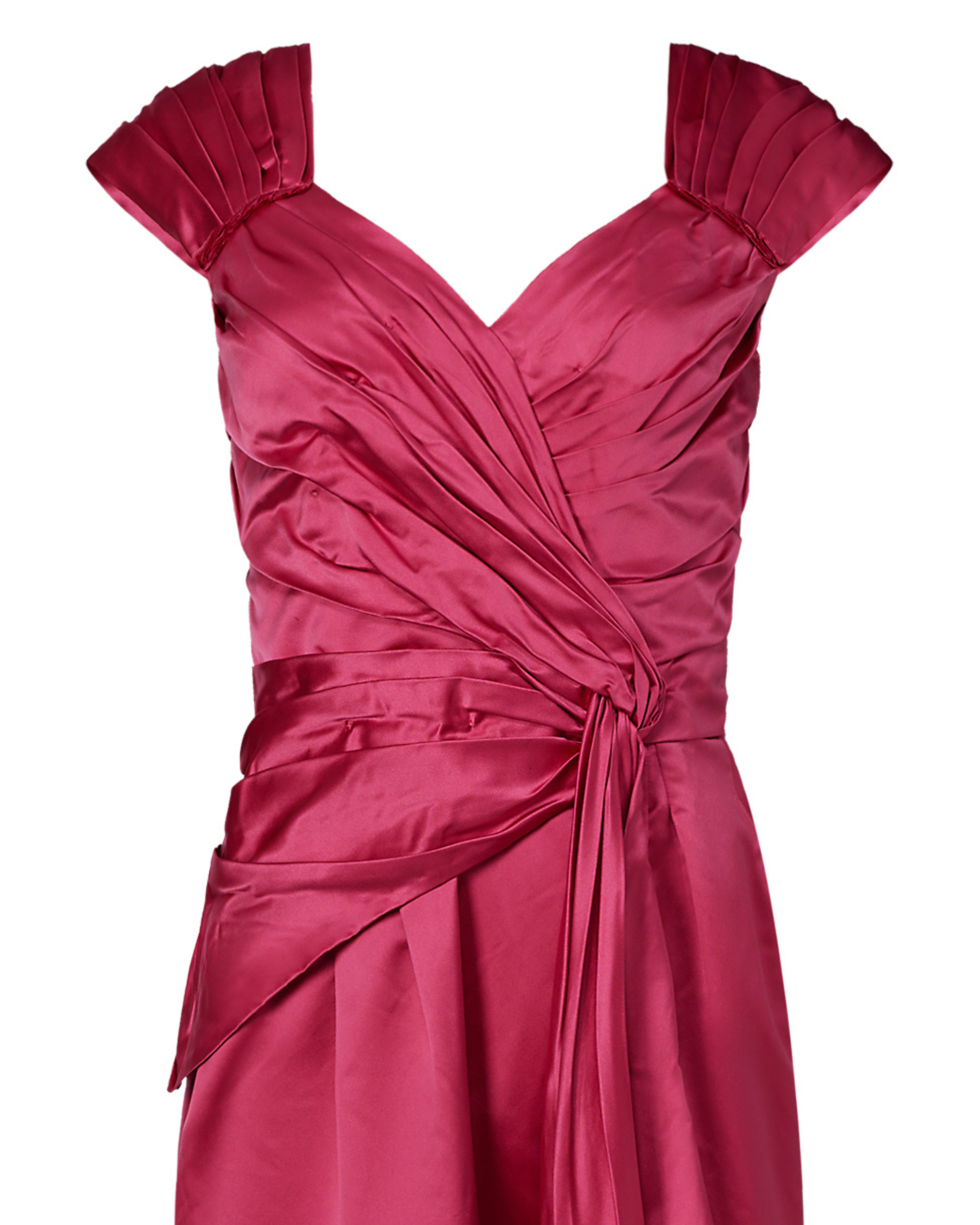Spring 2007 Prada Pink Satin Dress