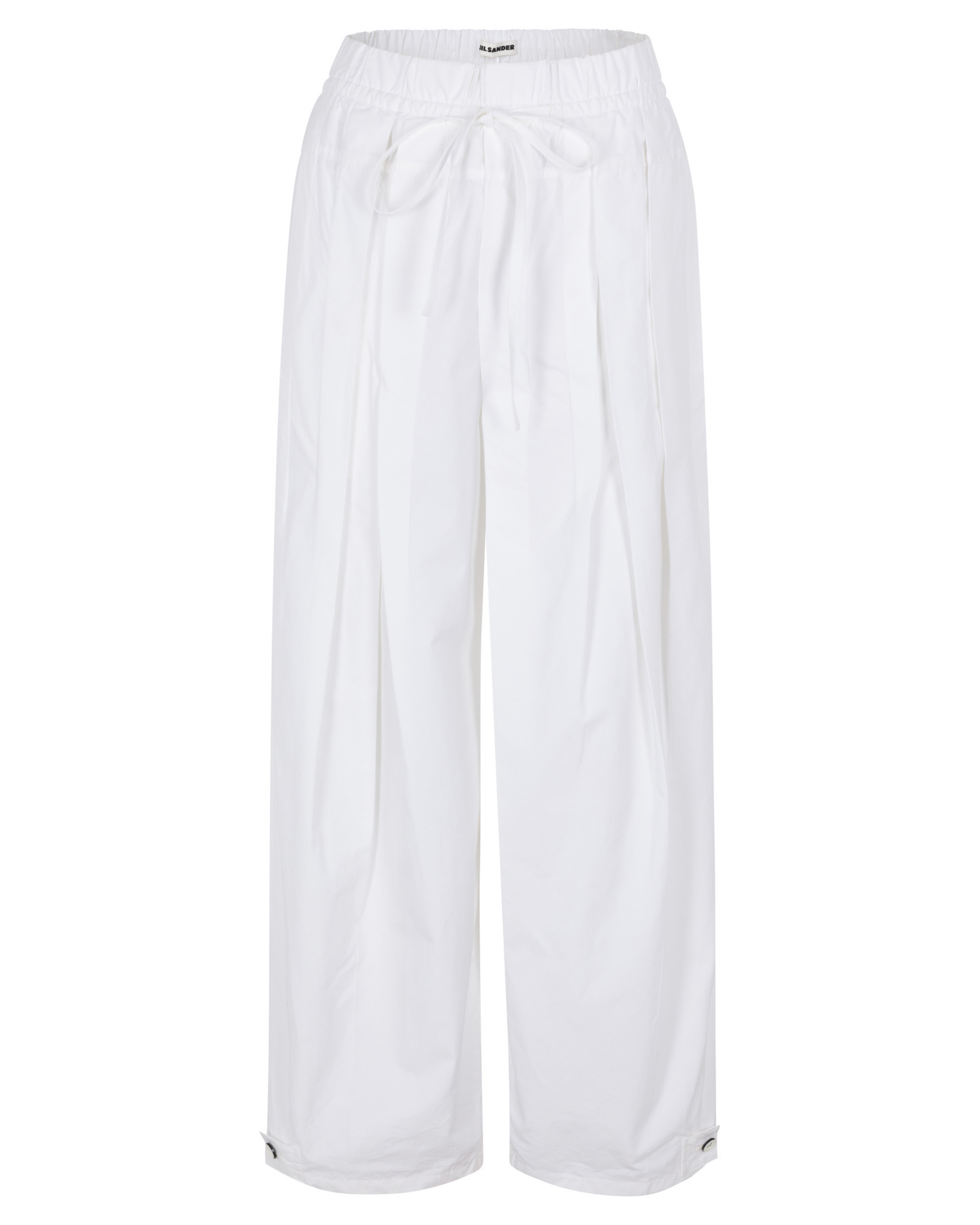 2020s Jill Sander White Drawstring Pants