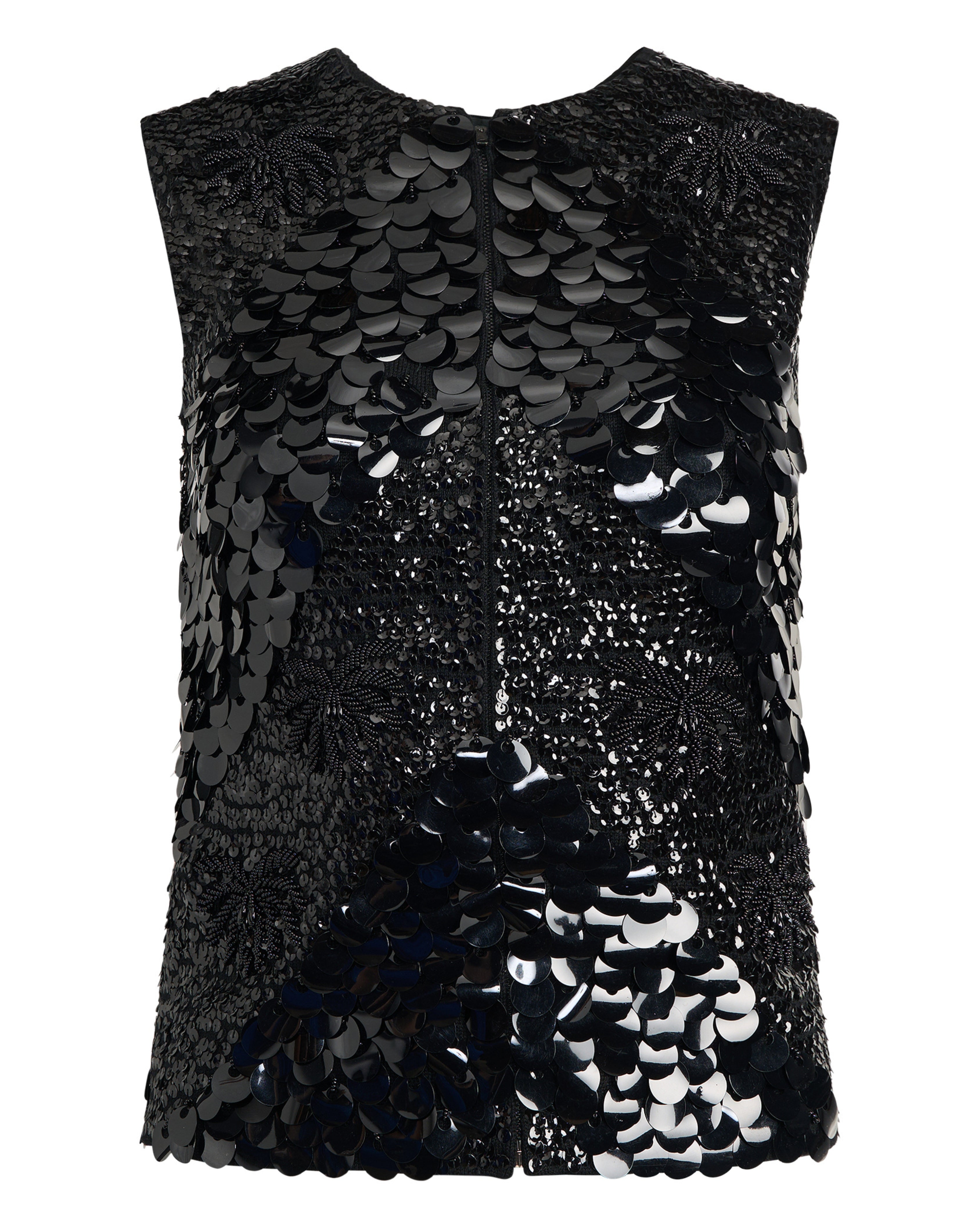 1960s Beaded and Sequined Top