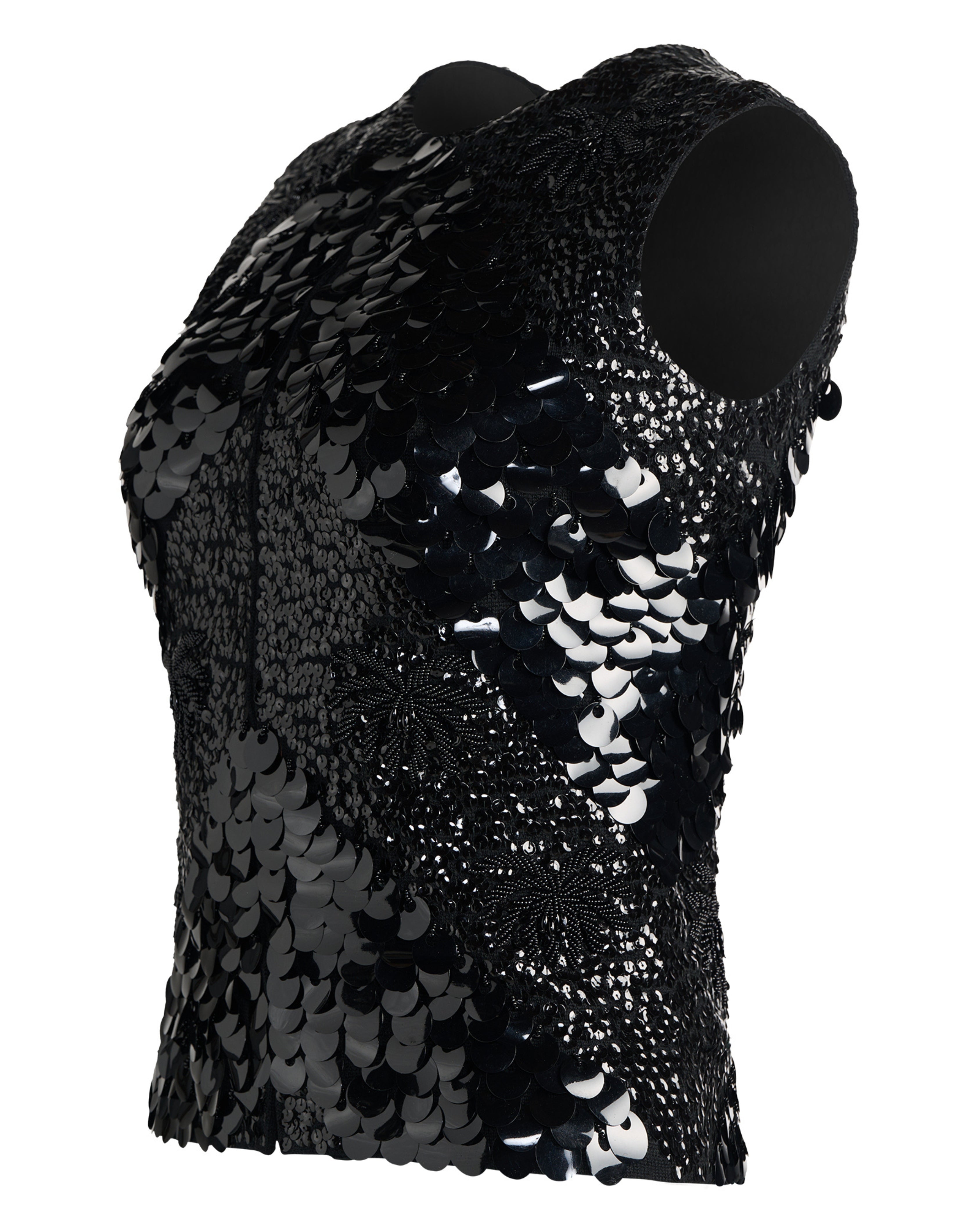 1960s Beaded and Sequined Top
