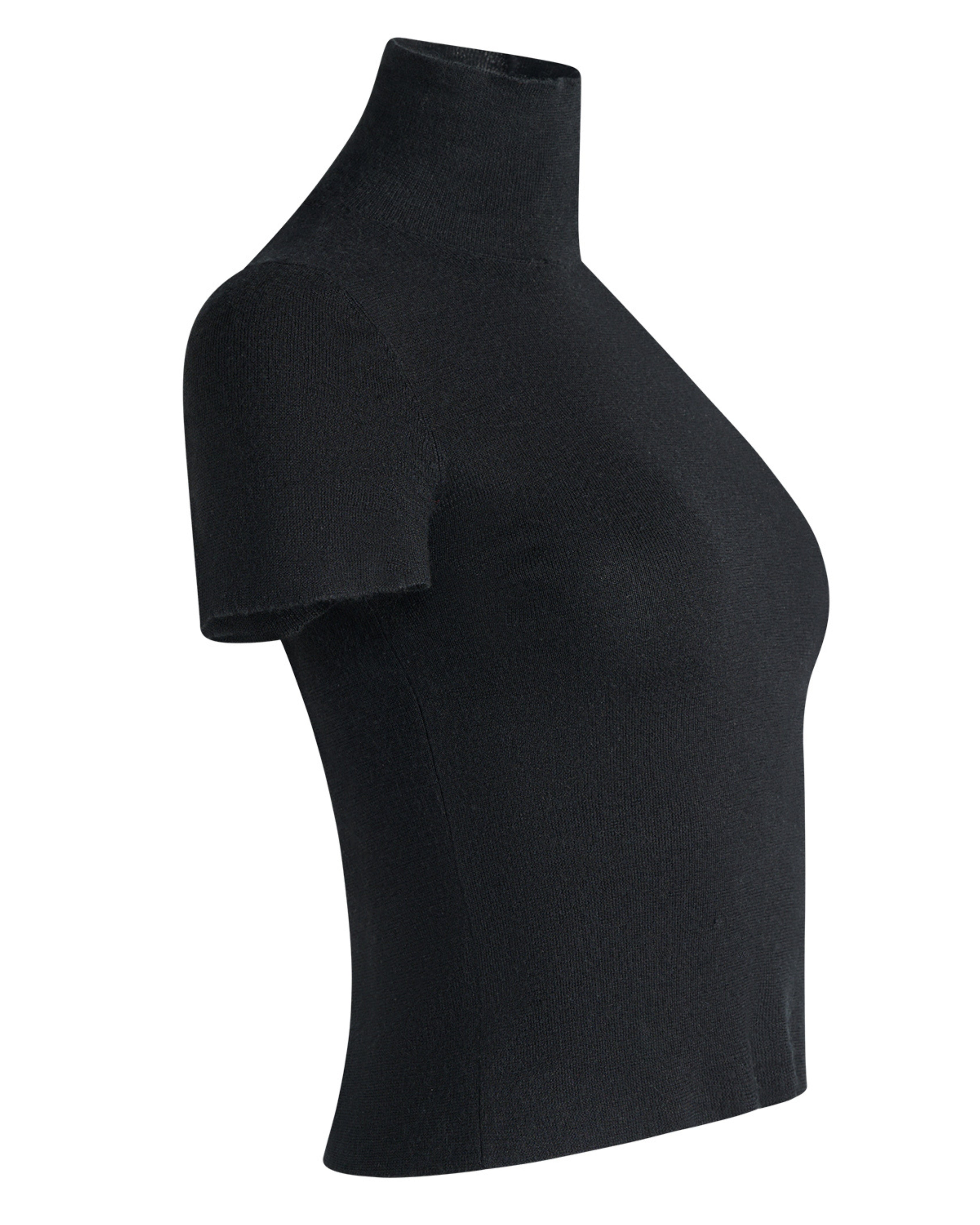 2010s Prada Black Cashmere Turtleneck Sweater
