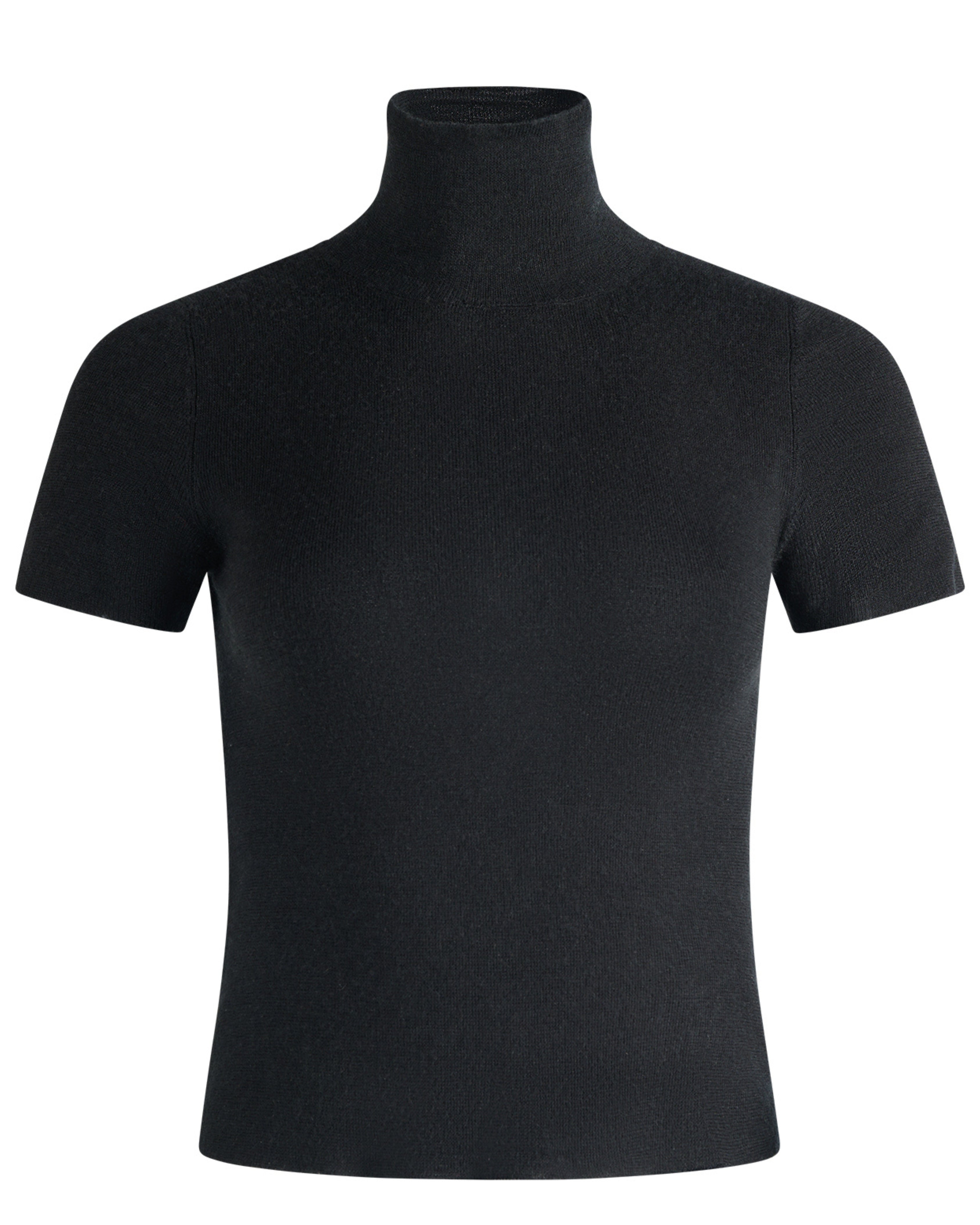 2010s Prada Black Cashmere Turtleneck Sweater