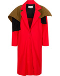 2020s Nancystellasoto Colorblocked Coat