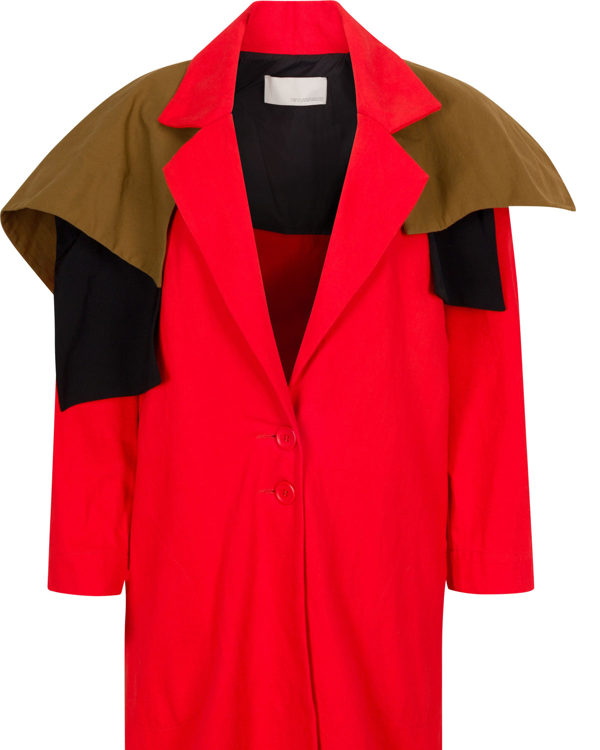 2020s Nancystellasoto Colorblocked Coat