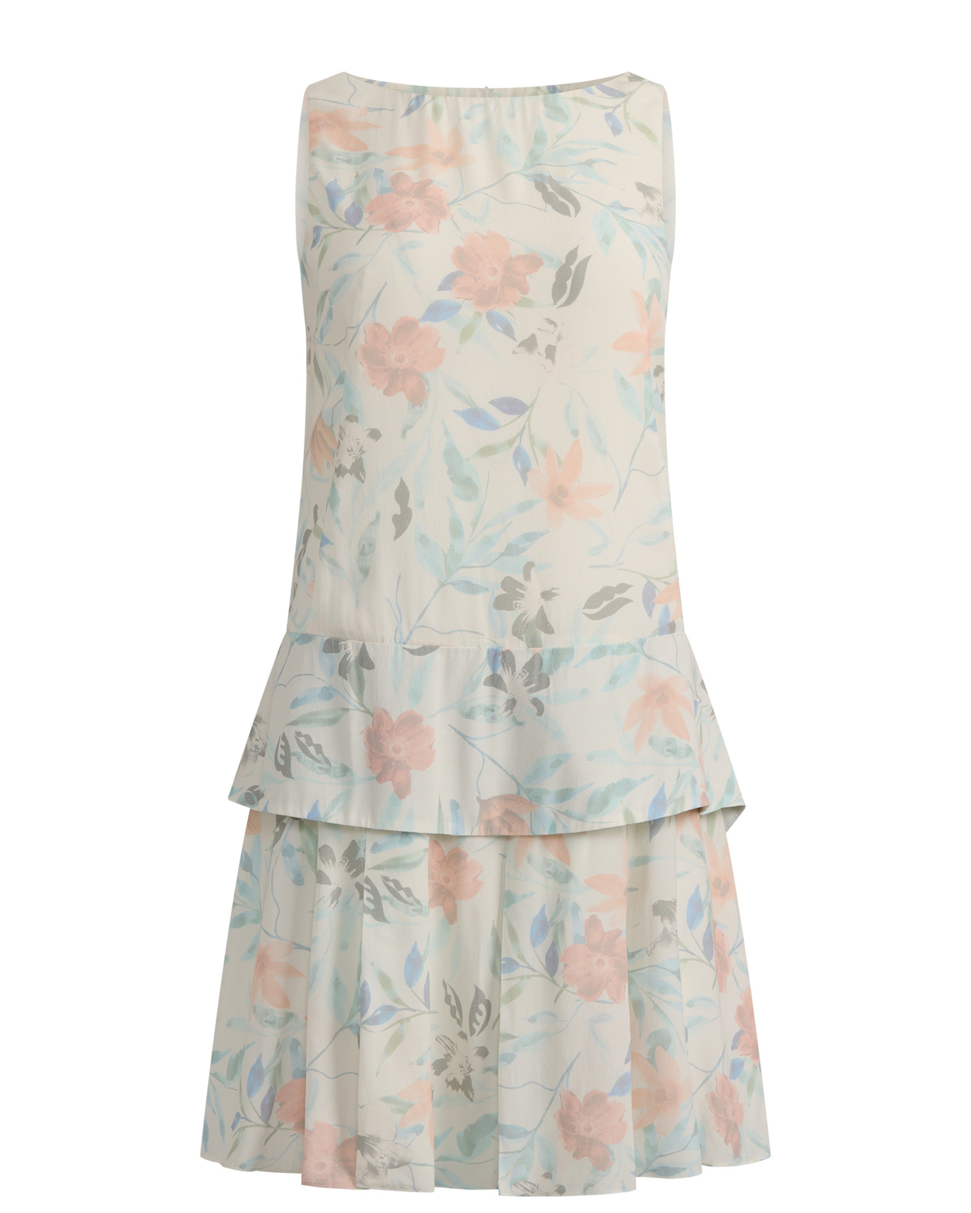 2010s Emporio Armani Sleeveless Floral Dress