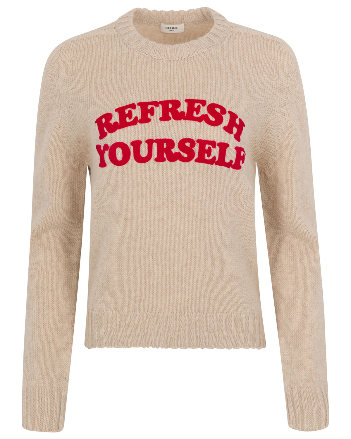 2020 Céline "Refresh Yourself" Sweater